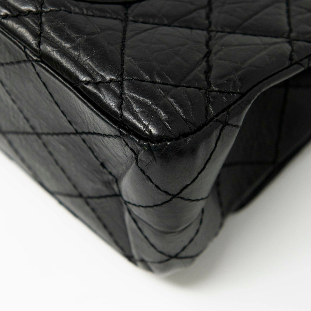 Chanel Black Calfskin 2.55 Reissue 227