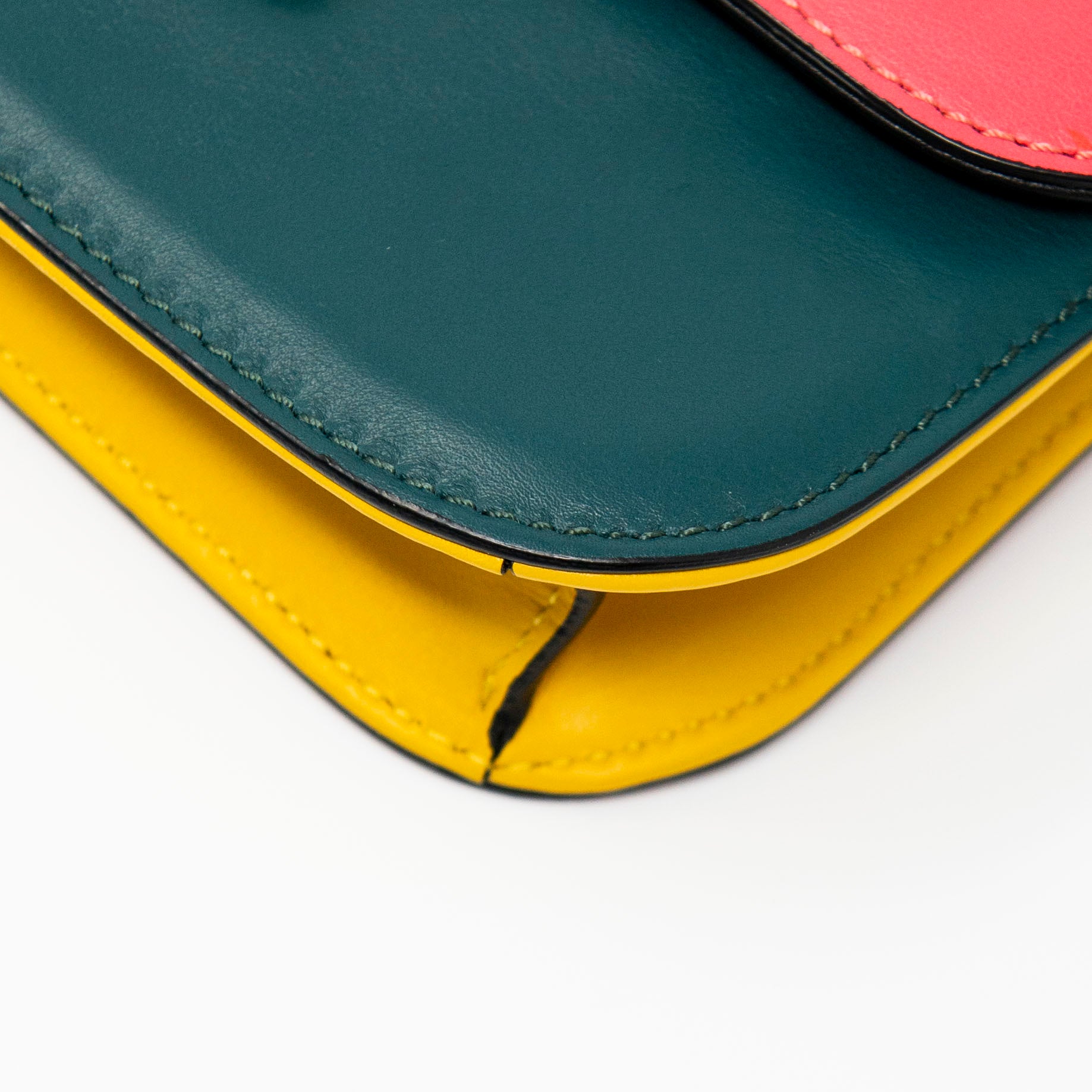 Valentino Tri-Colour Small Glam Lock Bag