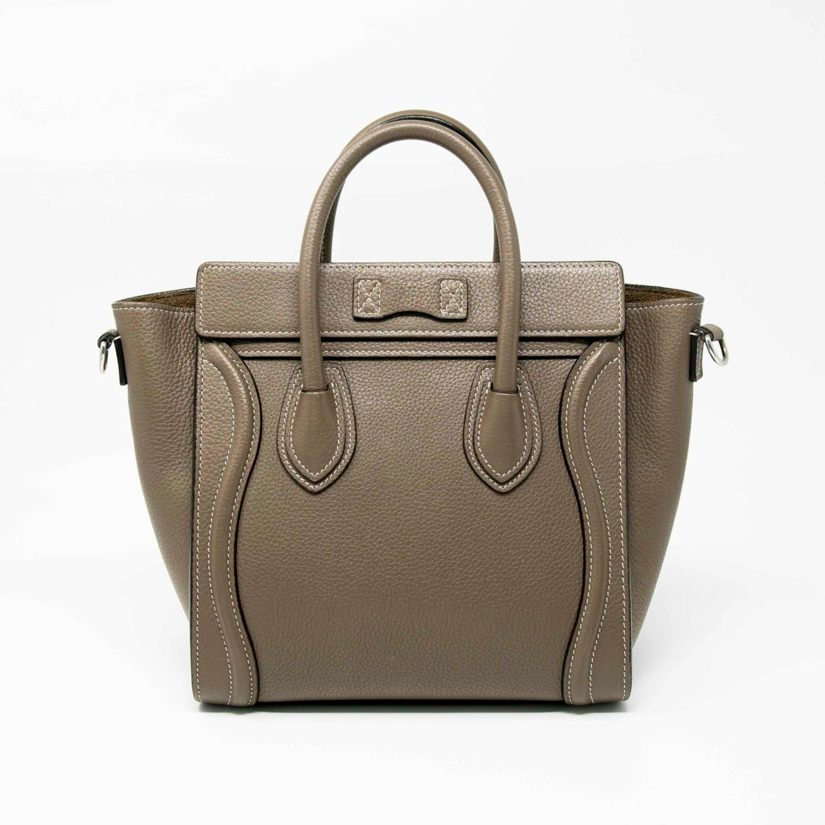 Celine Grey Nano Luggage Bag