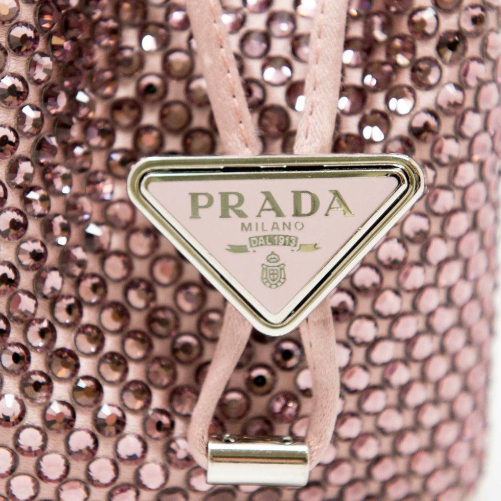 Prada crystal pouch Clearance