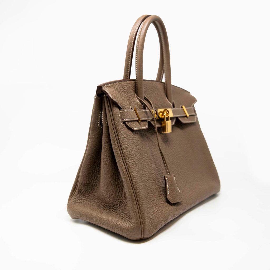 Hermes Etoupe Togo Birkin 30