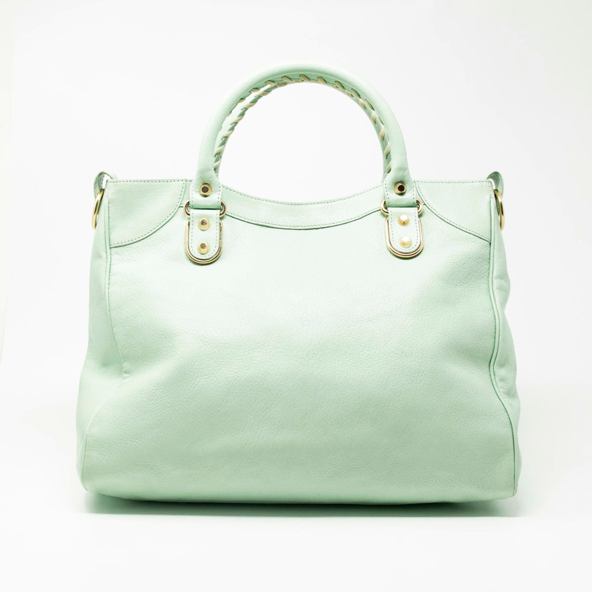 Balenciaga Green Velo Bag