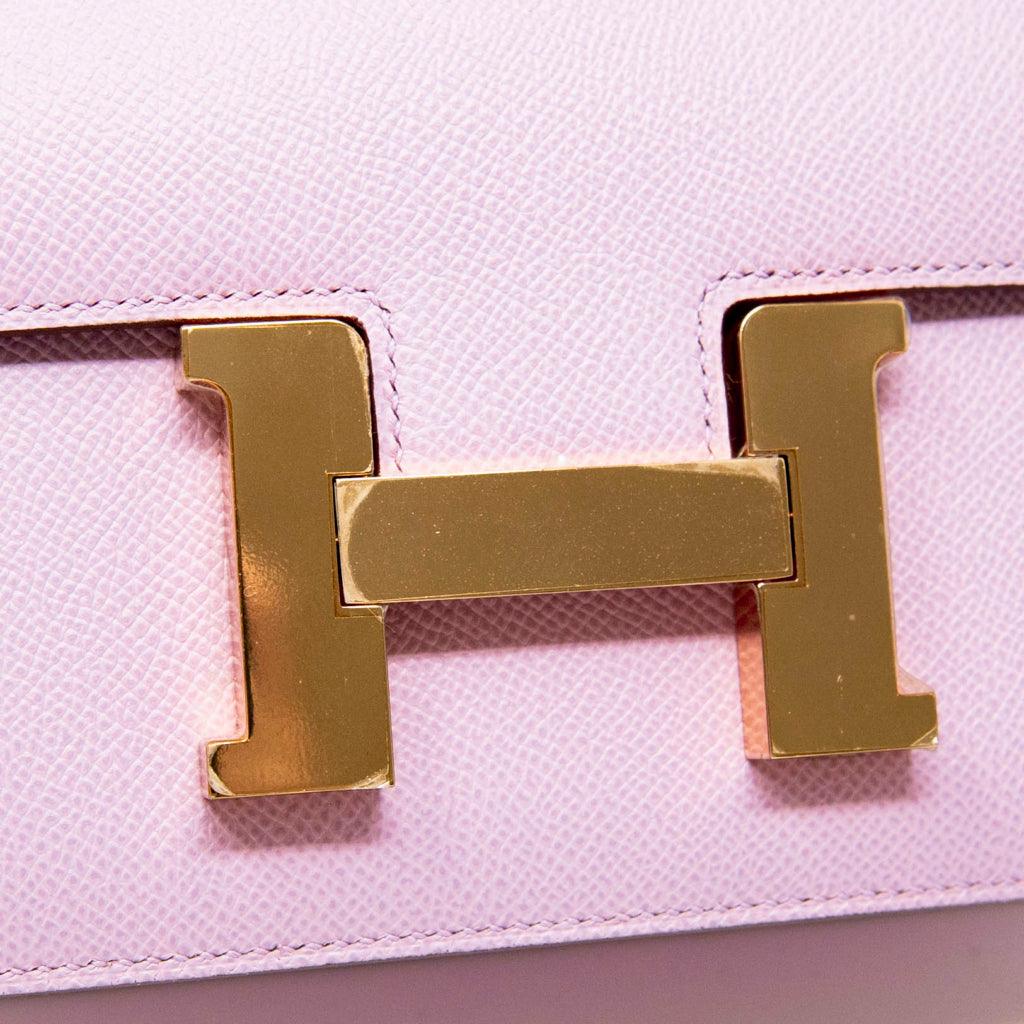 Hermes Mauve Sylvestre Epsom Constance 24