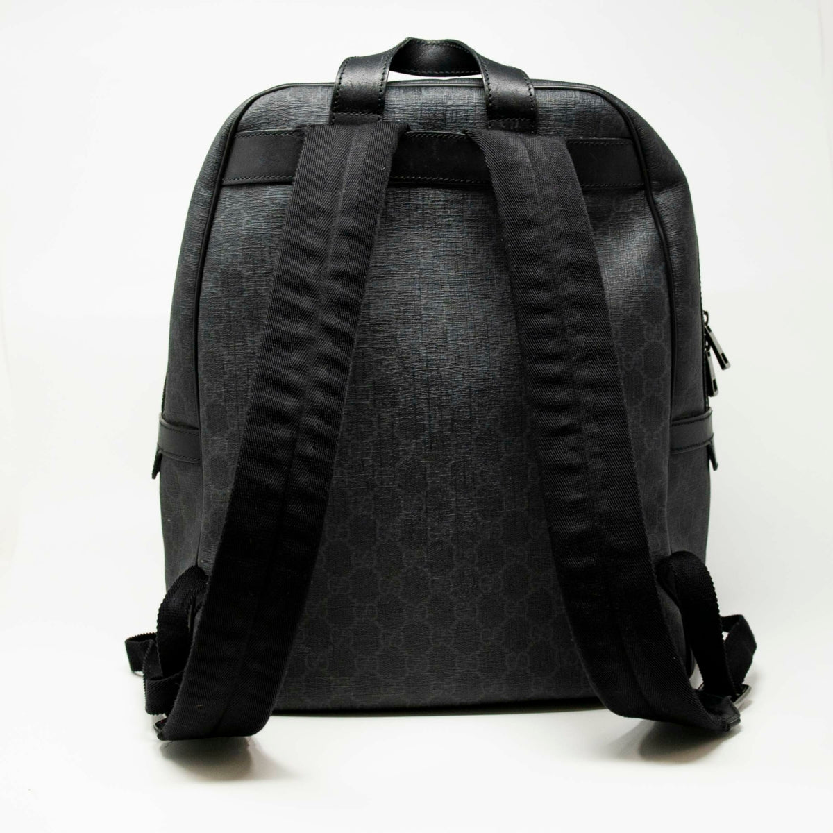 Gucci Black GG Supreme Backpack