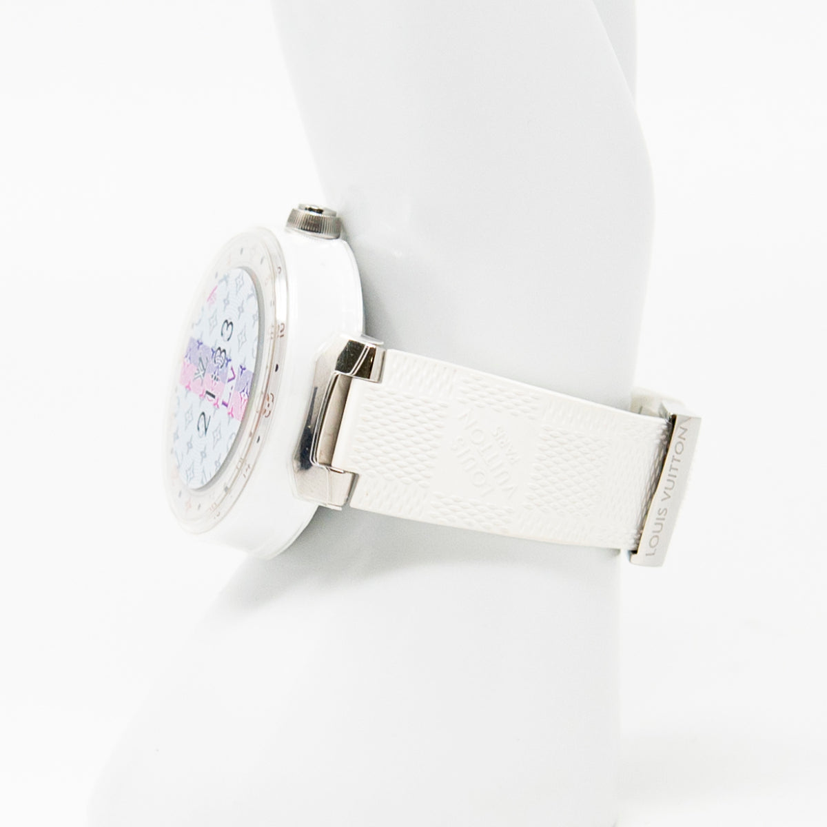 Louis Vuitton White Tambour Horizon Smartwatch