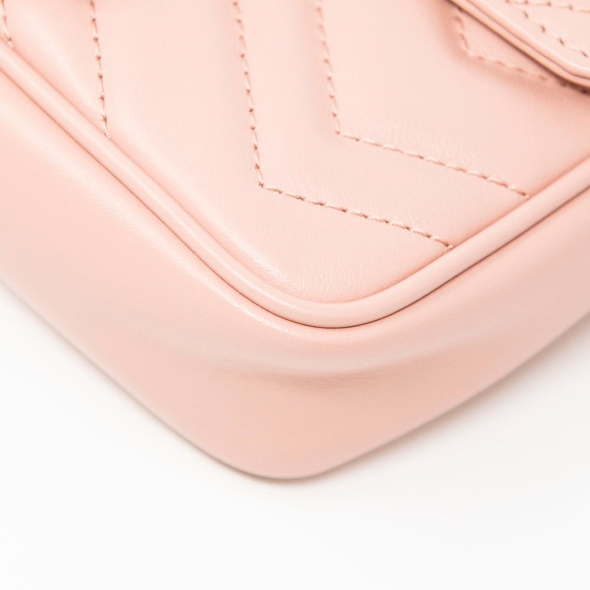 Gucci Pink GG Marmont Belt Bag 80