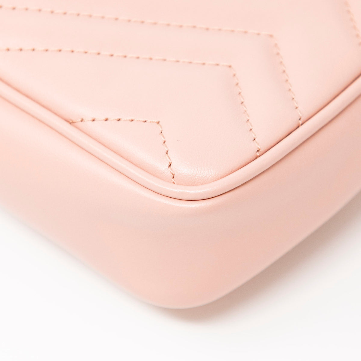 Gucci Pink GG Marmont Belt Bag 80