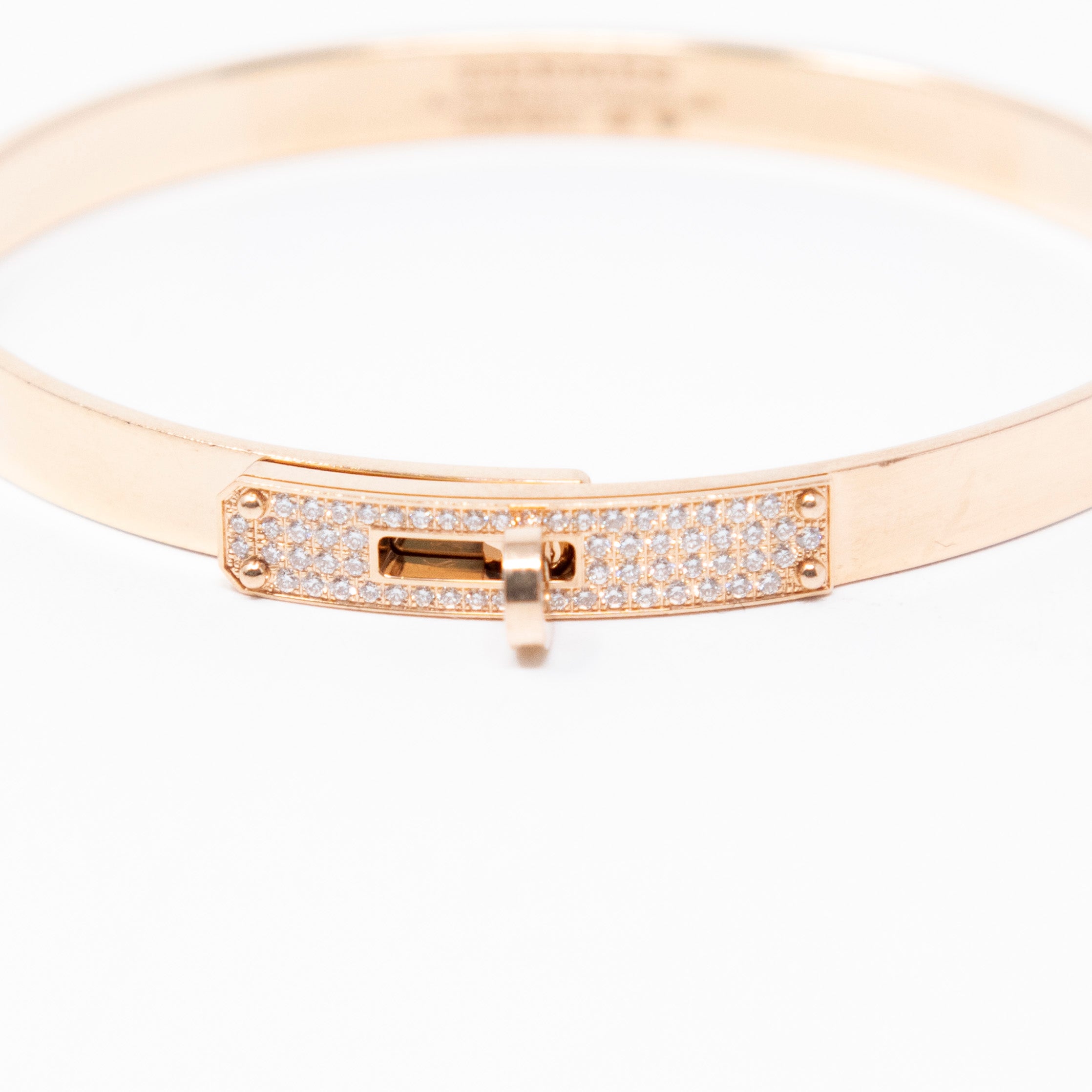 Hermes Diamond Kelly Bracelet SH