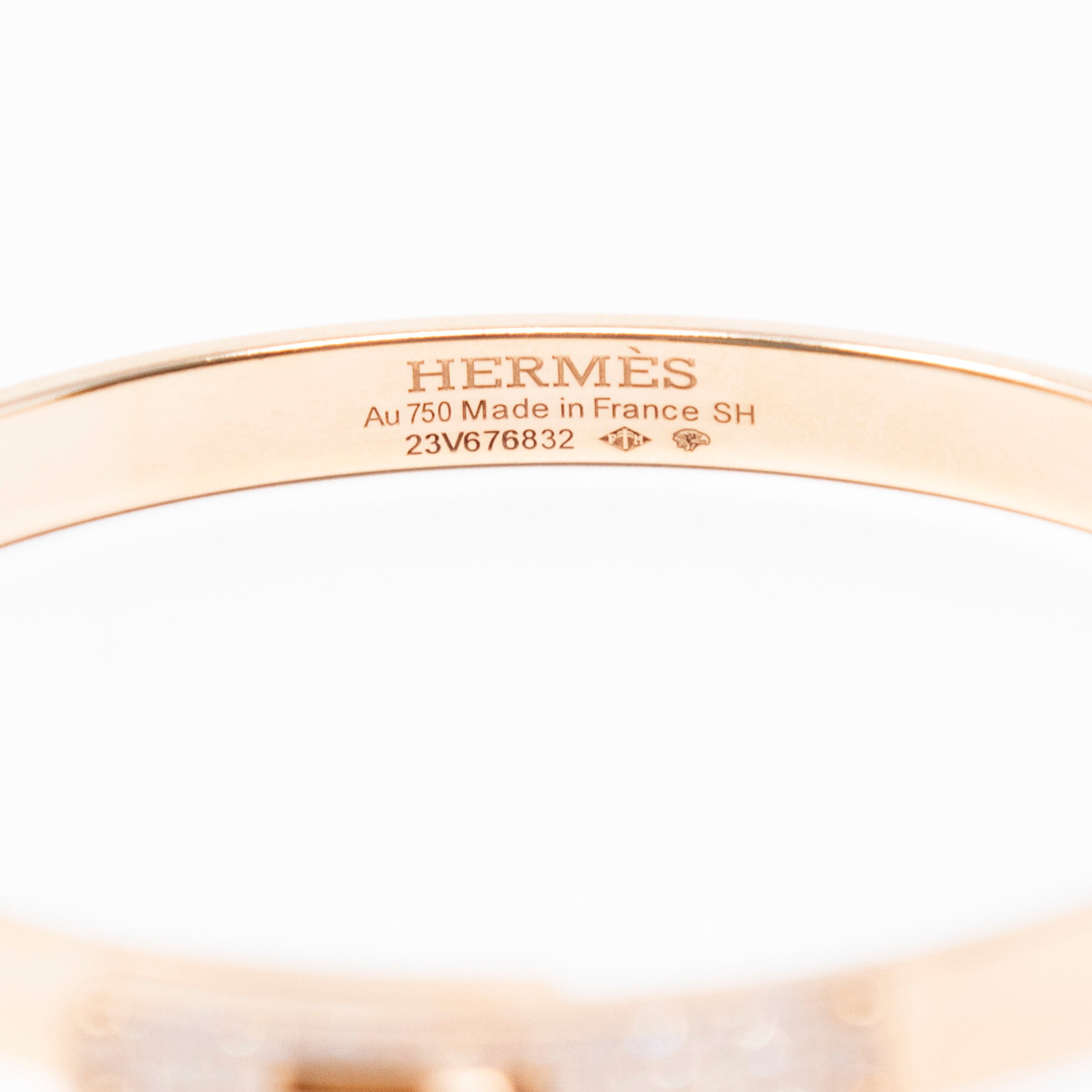 Hermes Diamond Kelly Bracelet SH