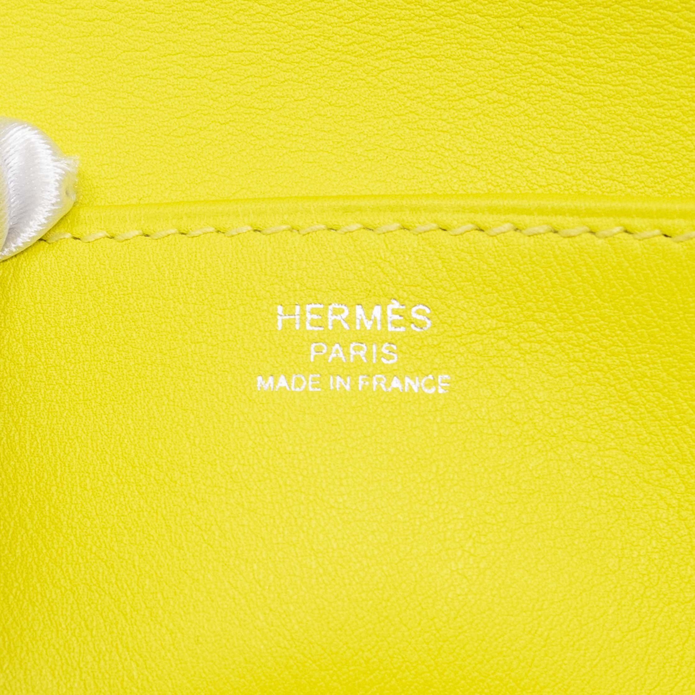 Hermes Lime Swift Mini Halzan