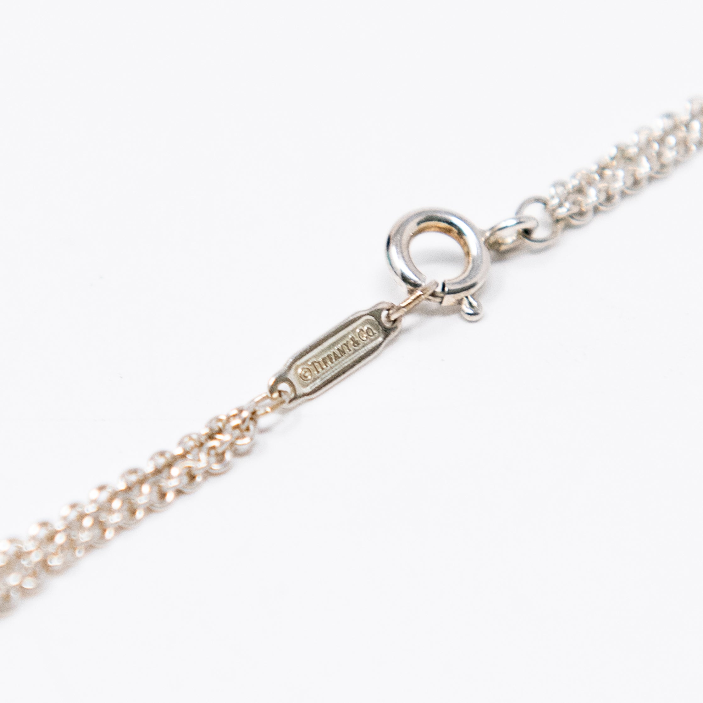 Tiffany & Co. Silver Infinity Pendant Necklace