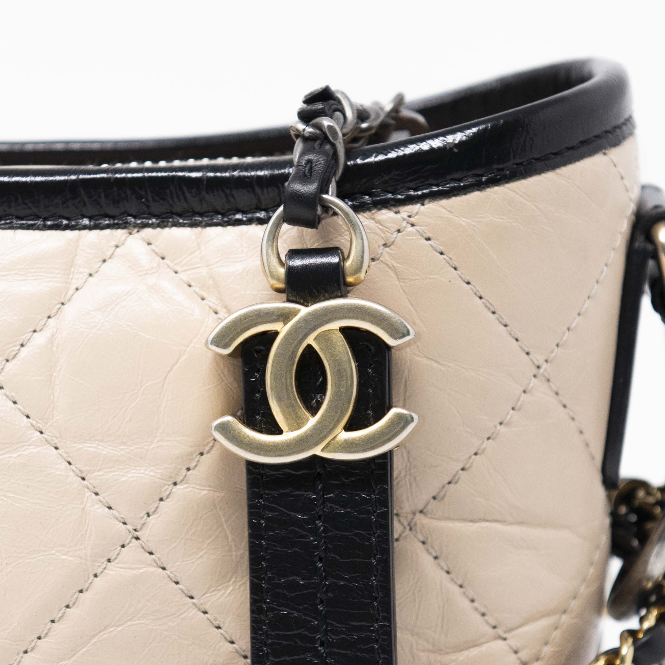 Chanel Beige Small Gabrielle Hobo