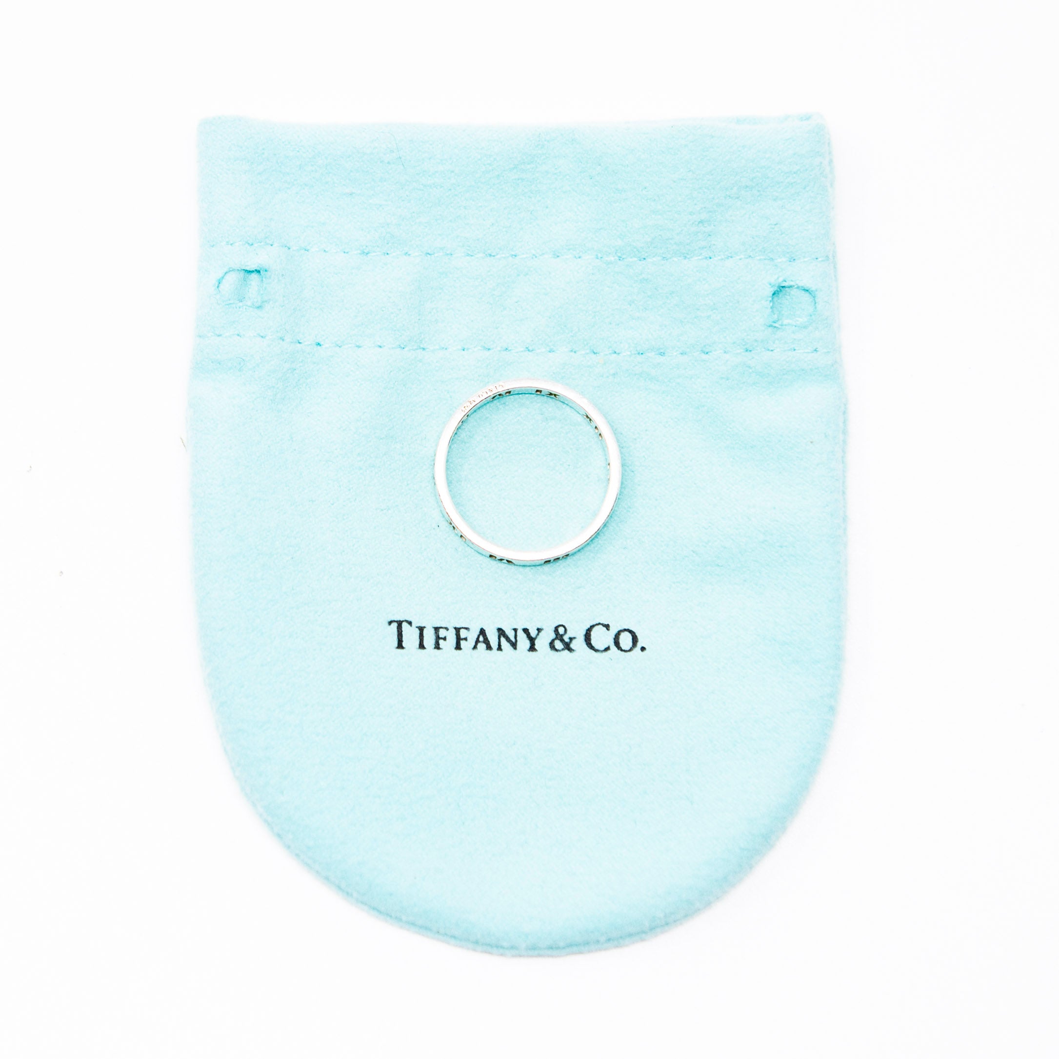 Tiffany & Co Silver Atlas Ring