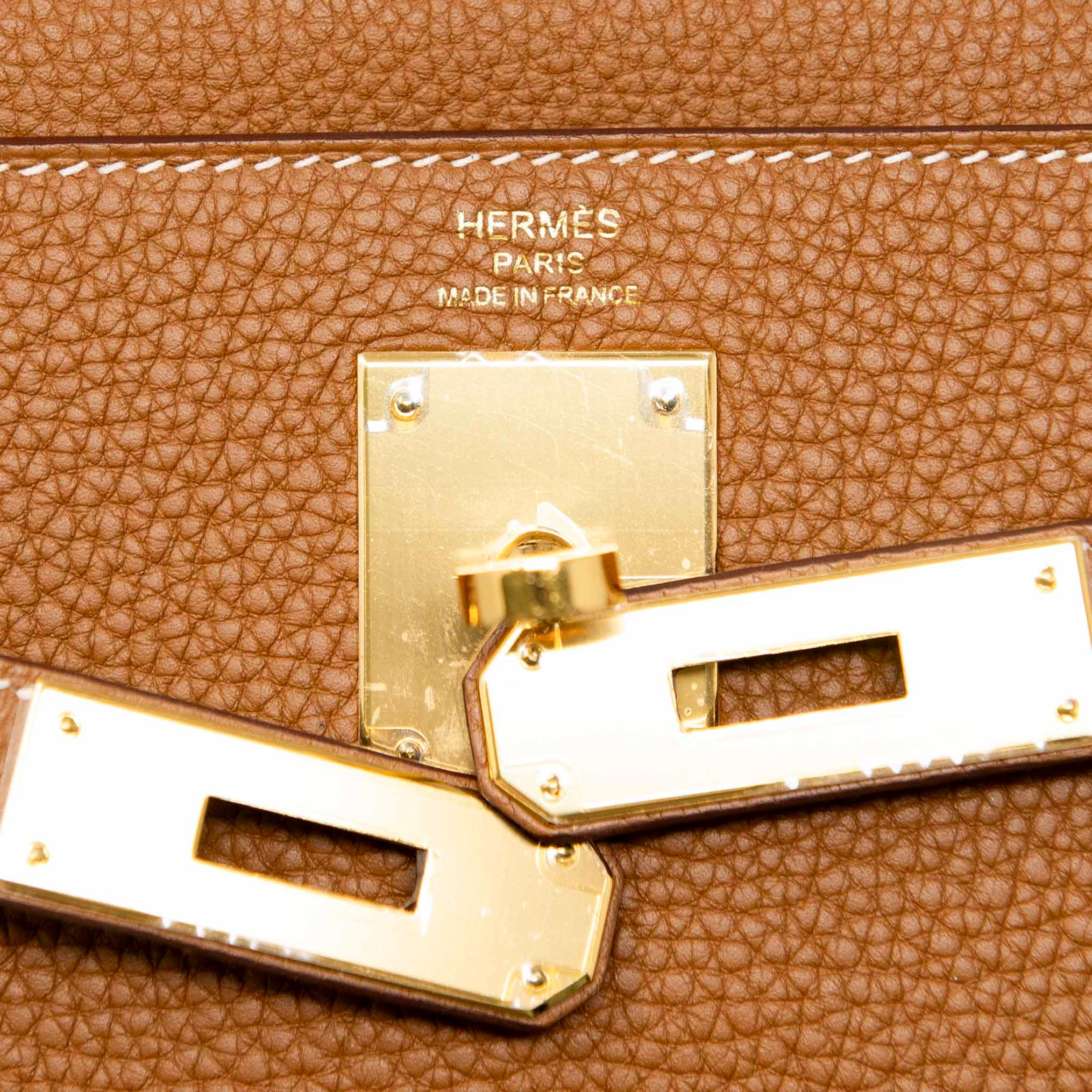 Hermes Gold Togo Kelly 28