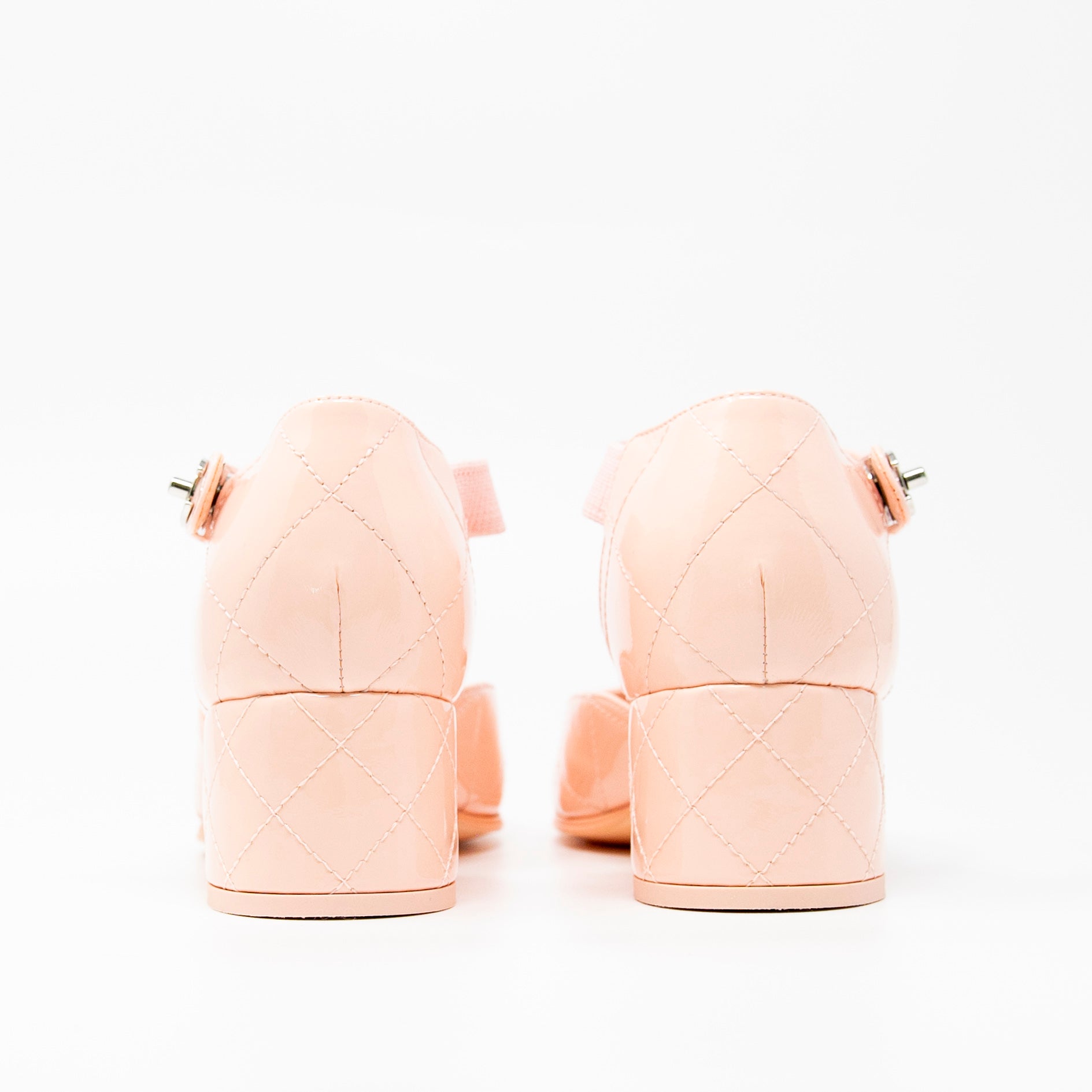 Chanel Pink Mary Janes 37