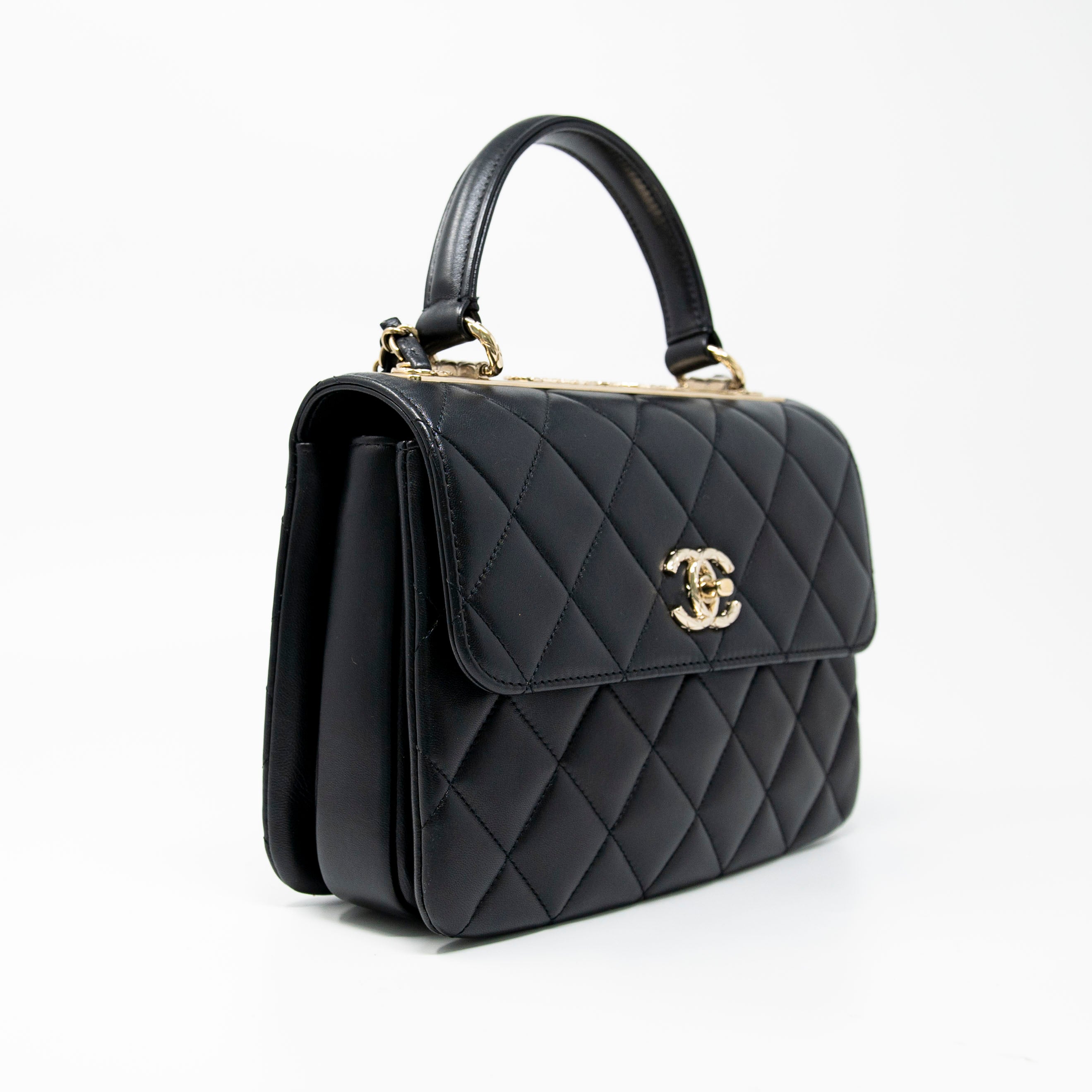 Chanel Black Medium Trendy Flap