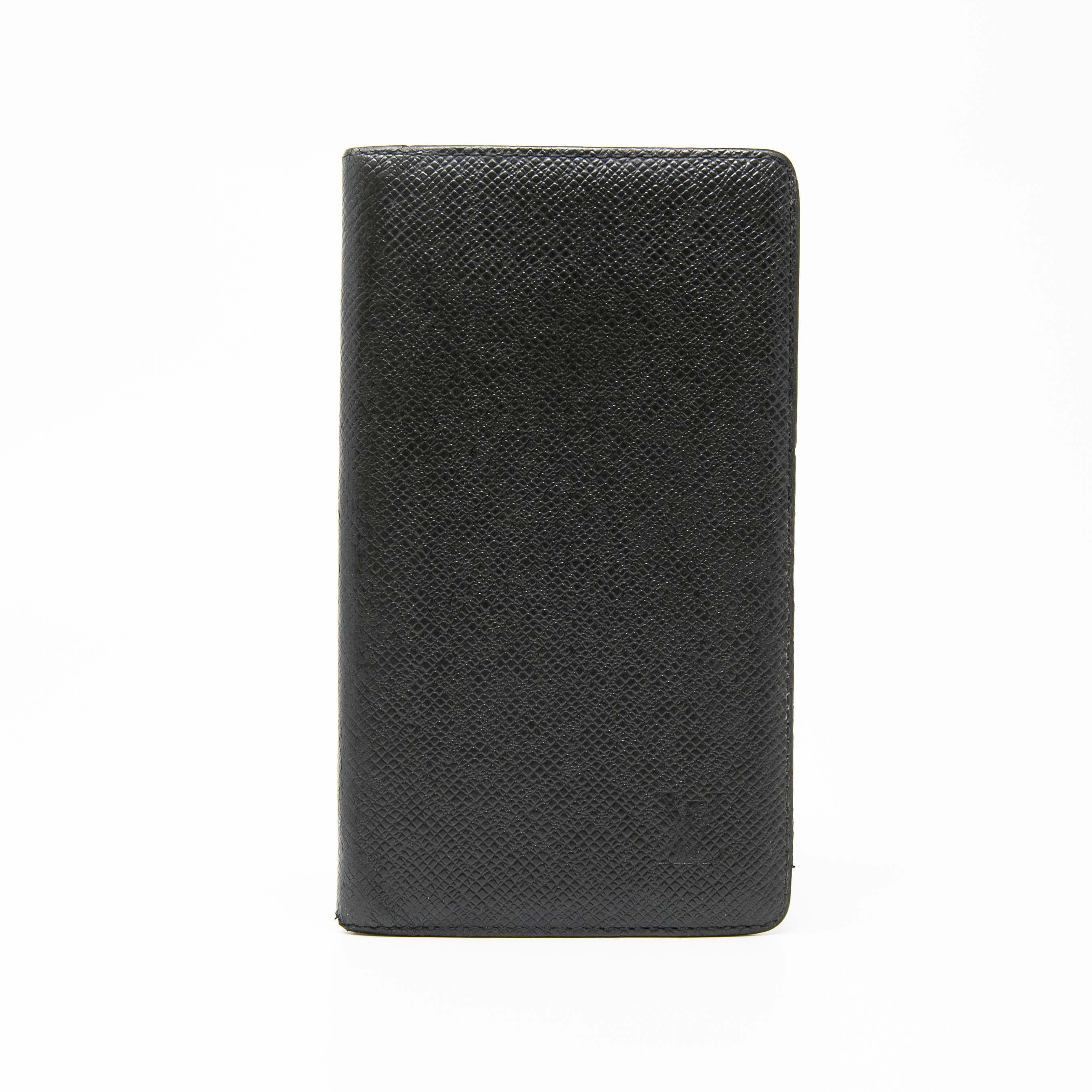 Louis Vuitton Black Taiga Pocket Organizer
