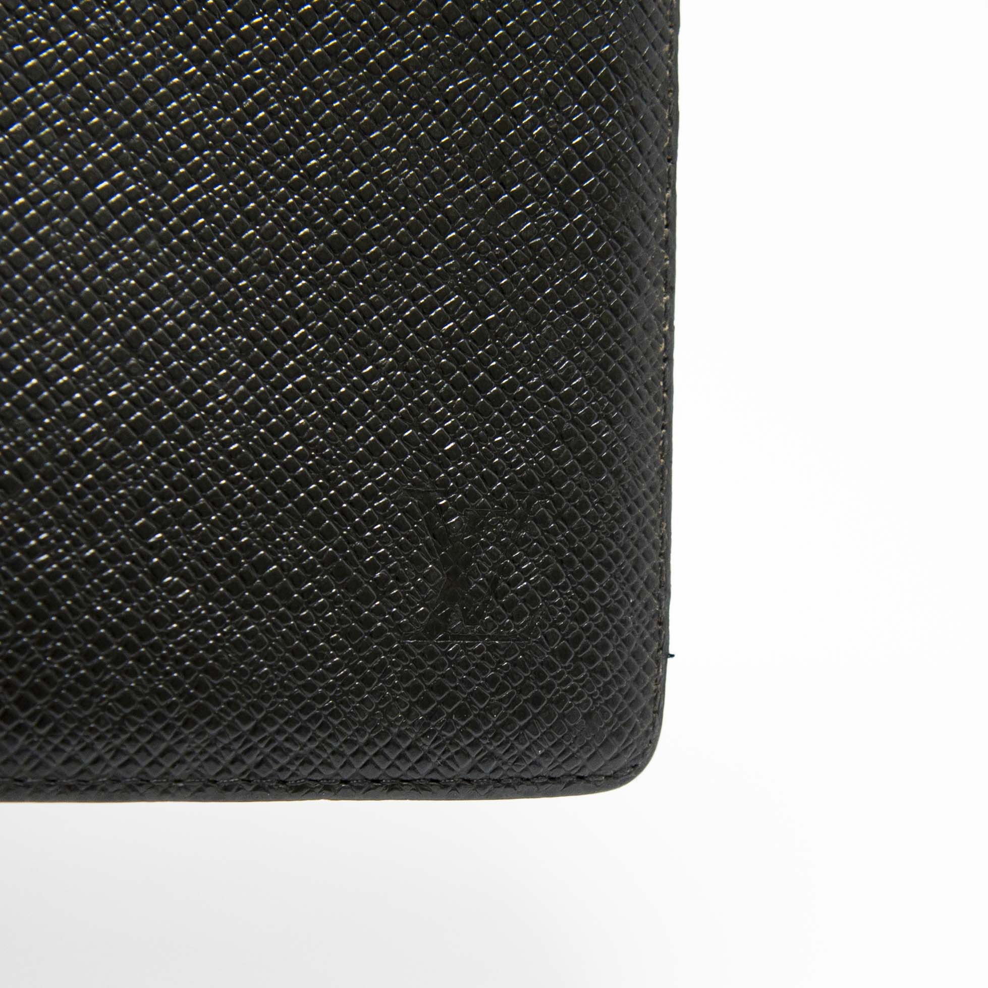 Louis Vuitton Black Taiga Pocket Organizer