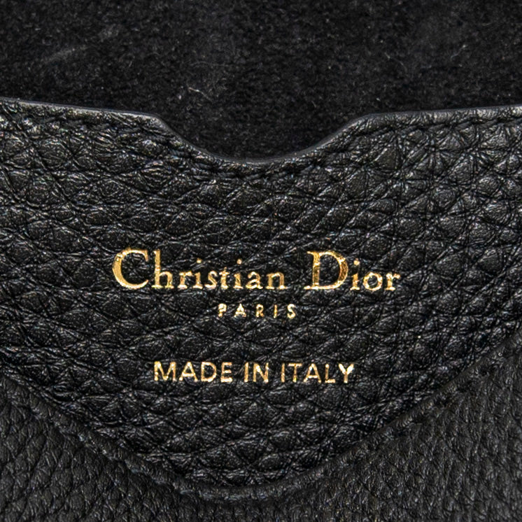 Dior Black Medium Bobby Bag