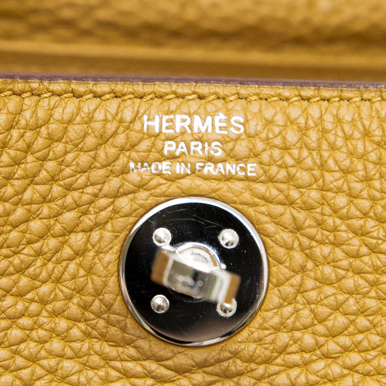 Hermes Sesame Clemence Mini Lindy
