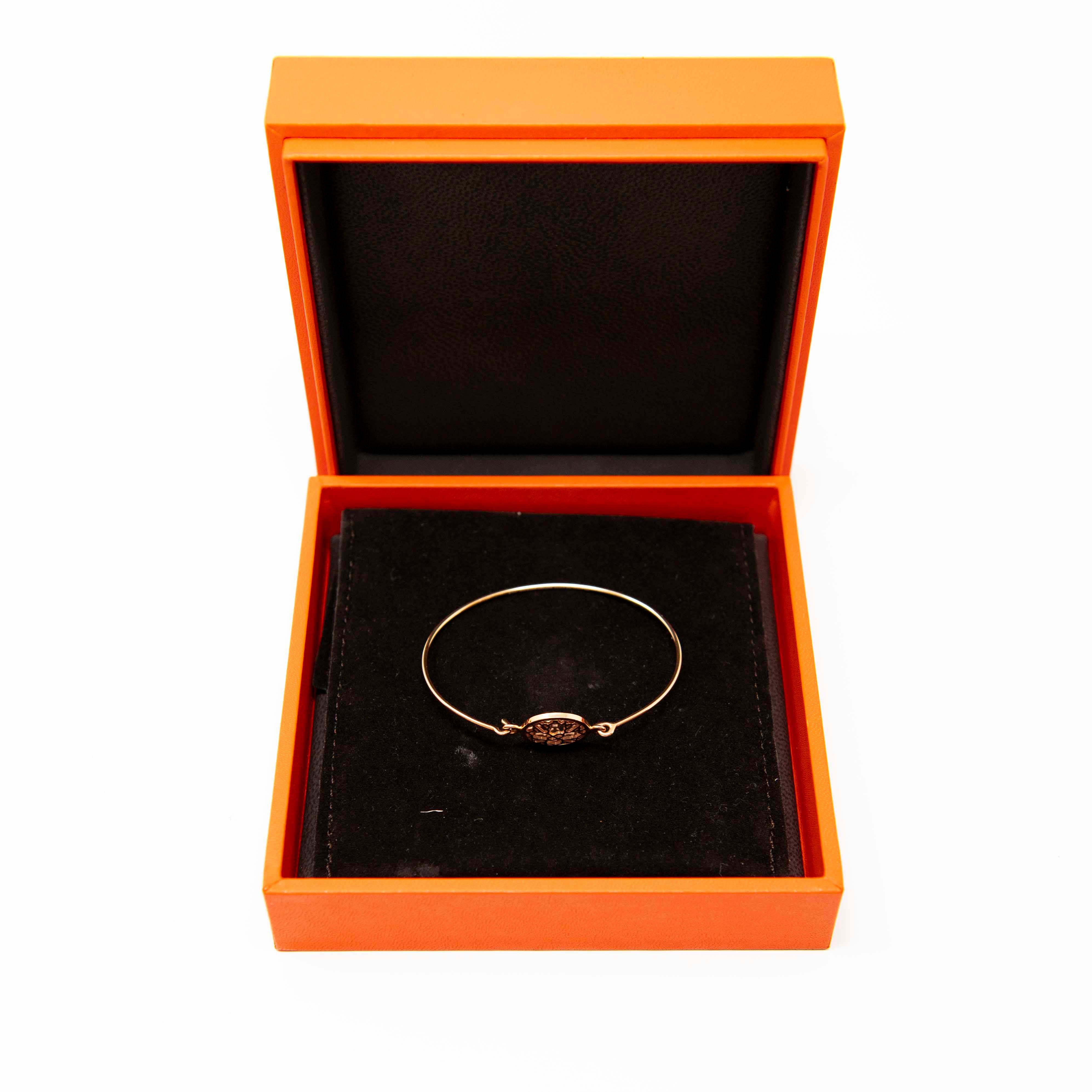 Hermes 18K Chaîne d'Ancre Passerelle Bracelet