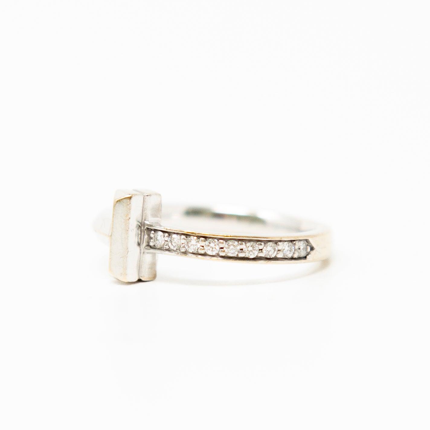 Tiffany & Co. Diamond T1 Ring