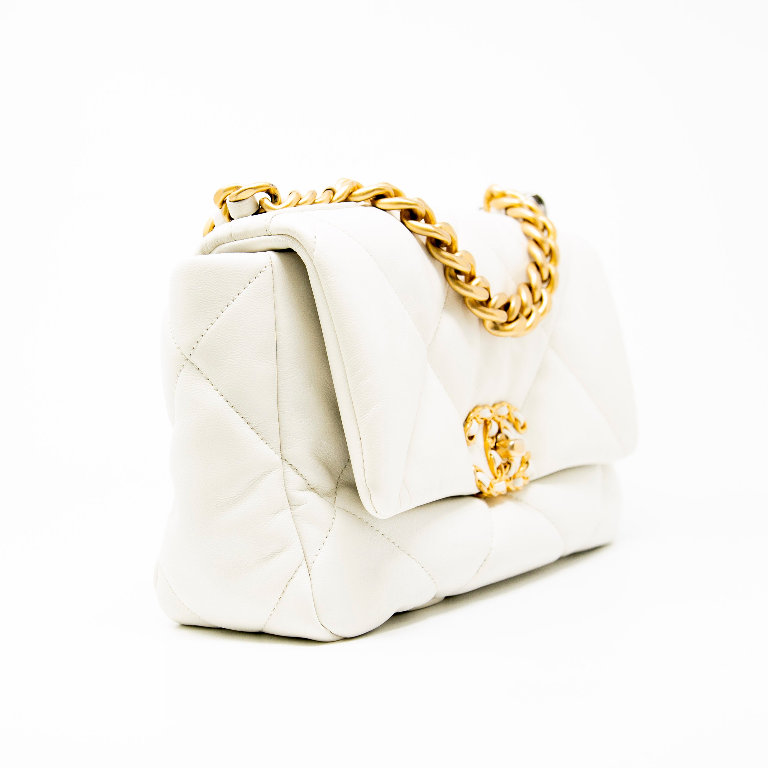 White chanel purse sale