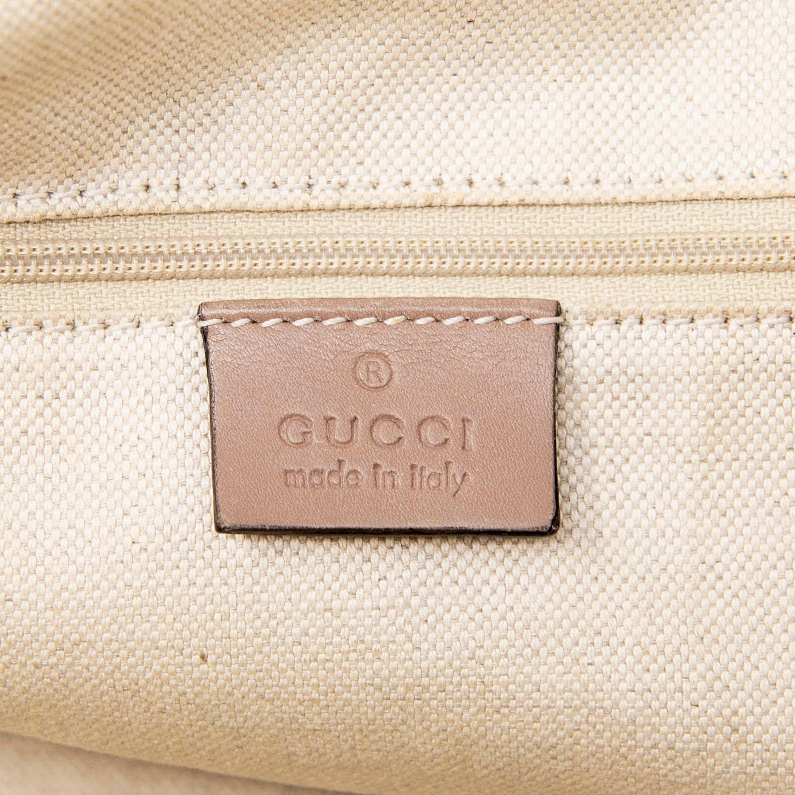 Gucci Beige Medium Sukey Boston Bag