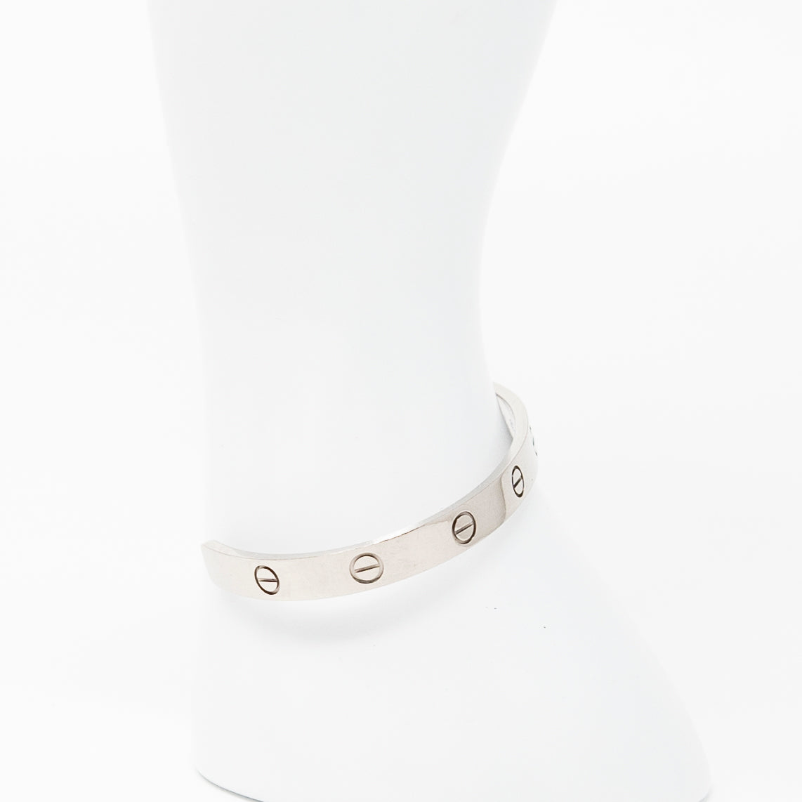 Cartier White Gold Love Cuff 18