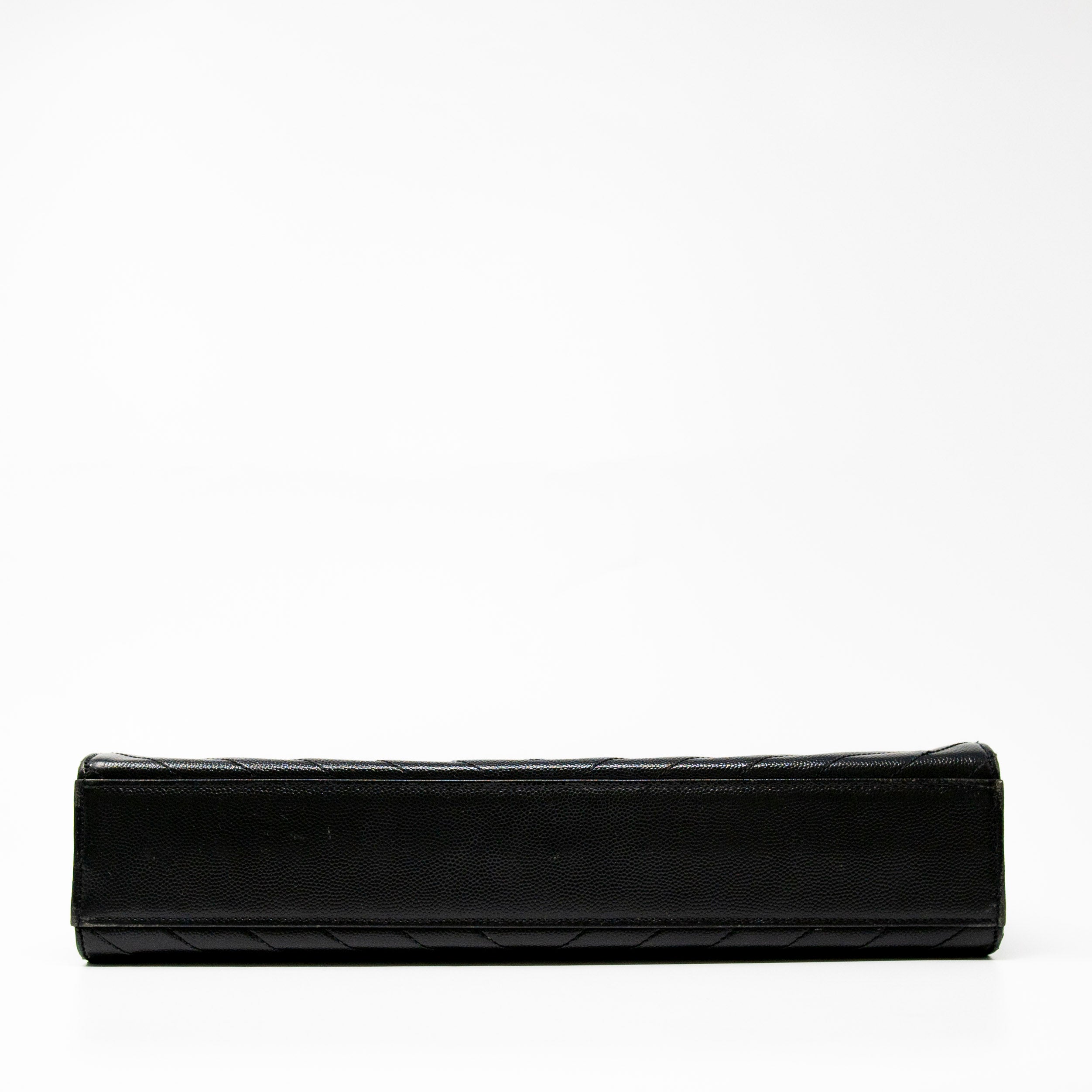 Saint Laurent Black Large Envelope Bag