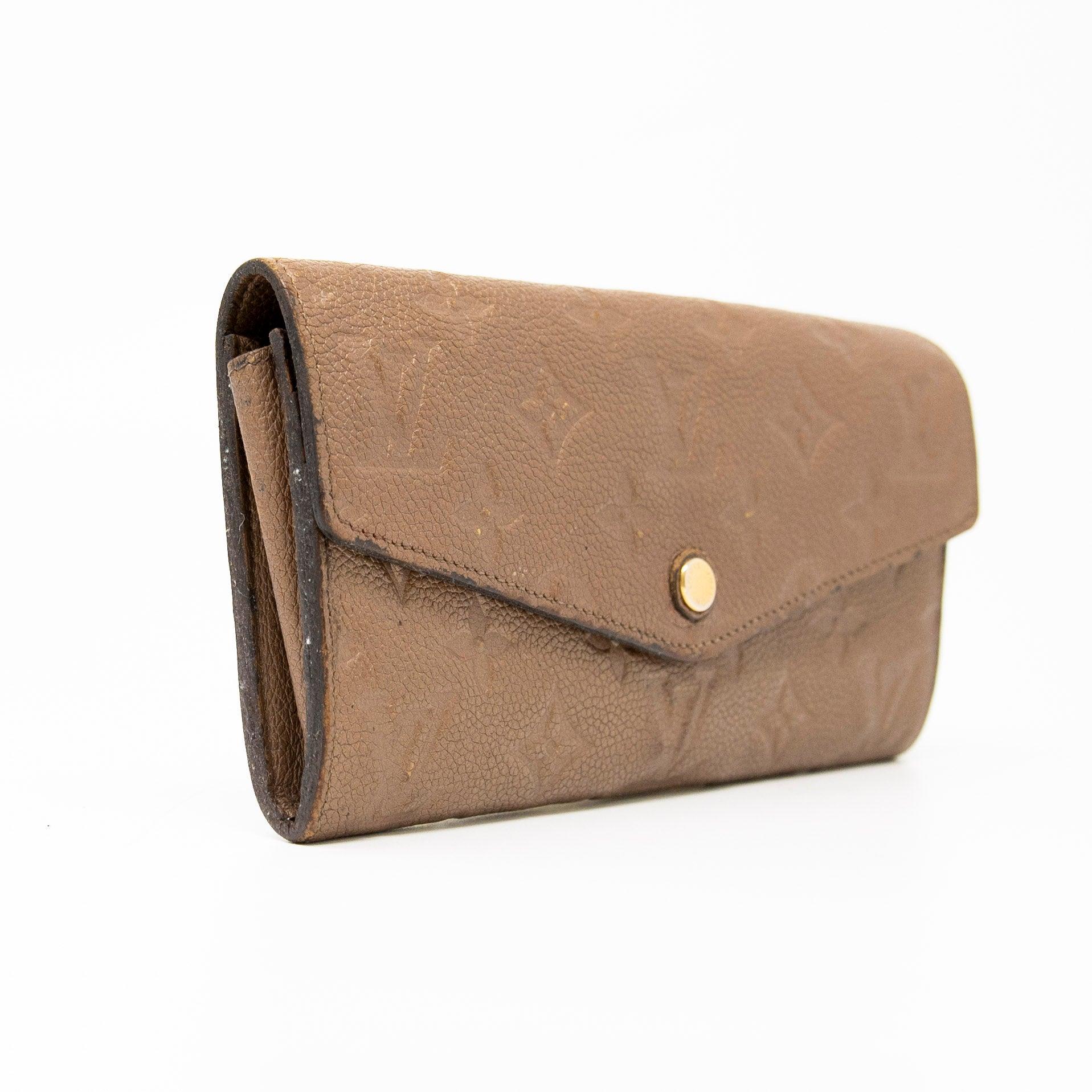 Louis Vuitton Bronze Empreinte Josephine Wallet