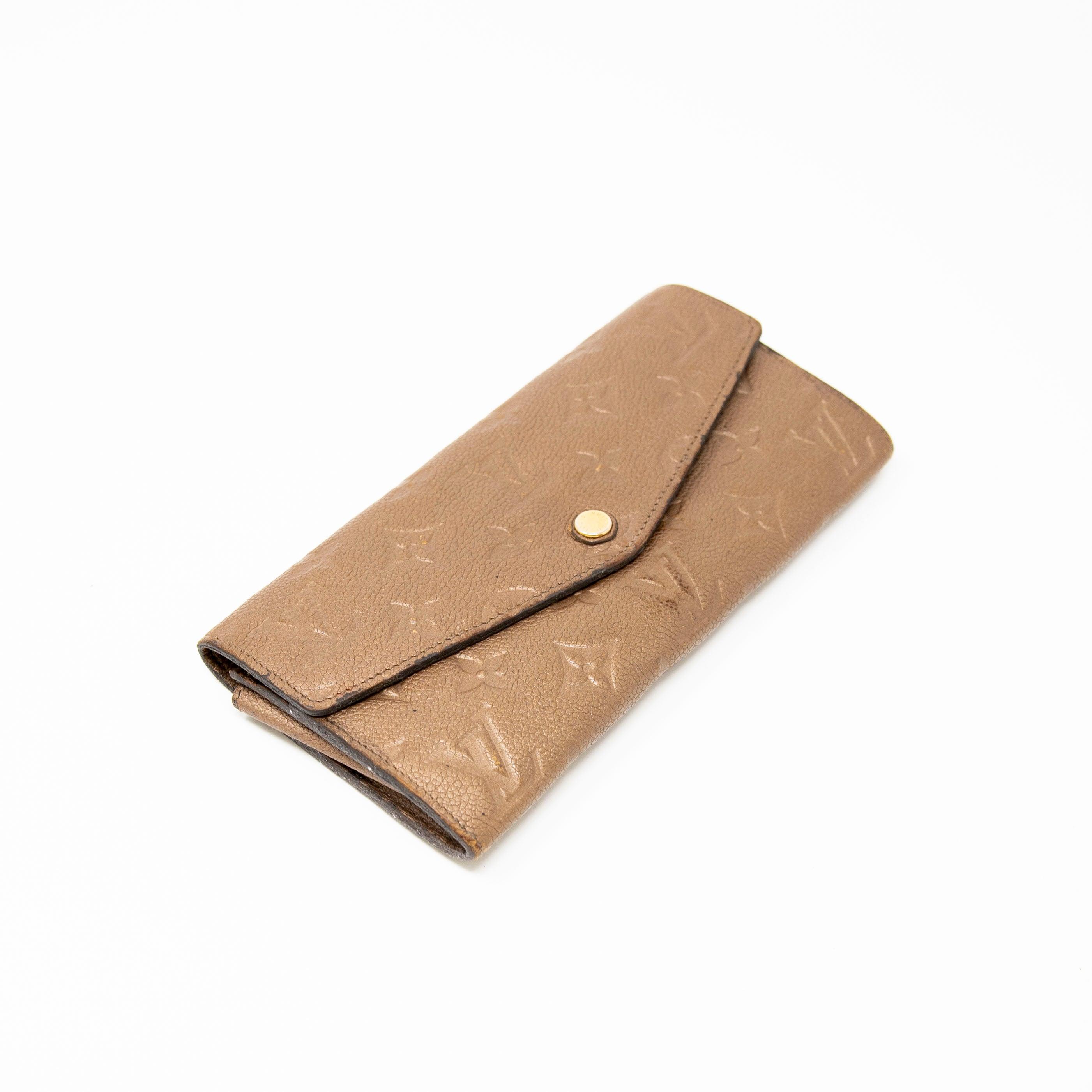 Louis Vuitton Bronze Empreinte Josephine Wallet