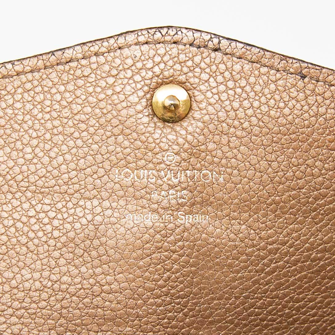 Louis Vuitton Bronze Empreinte Josephine Wallet