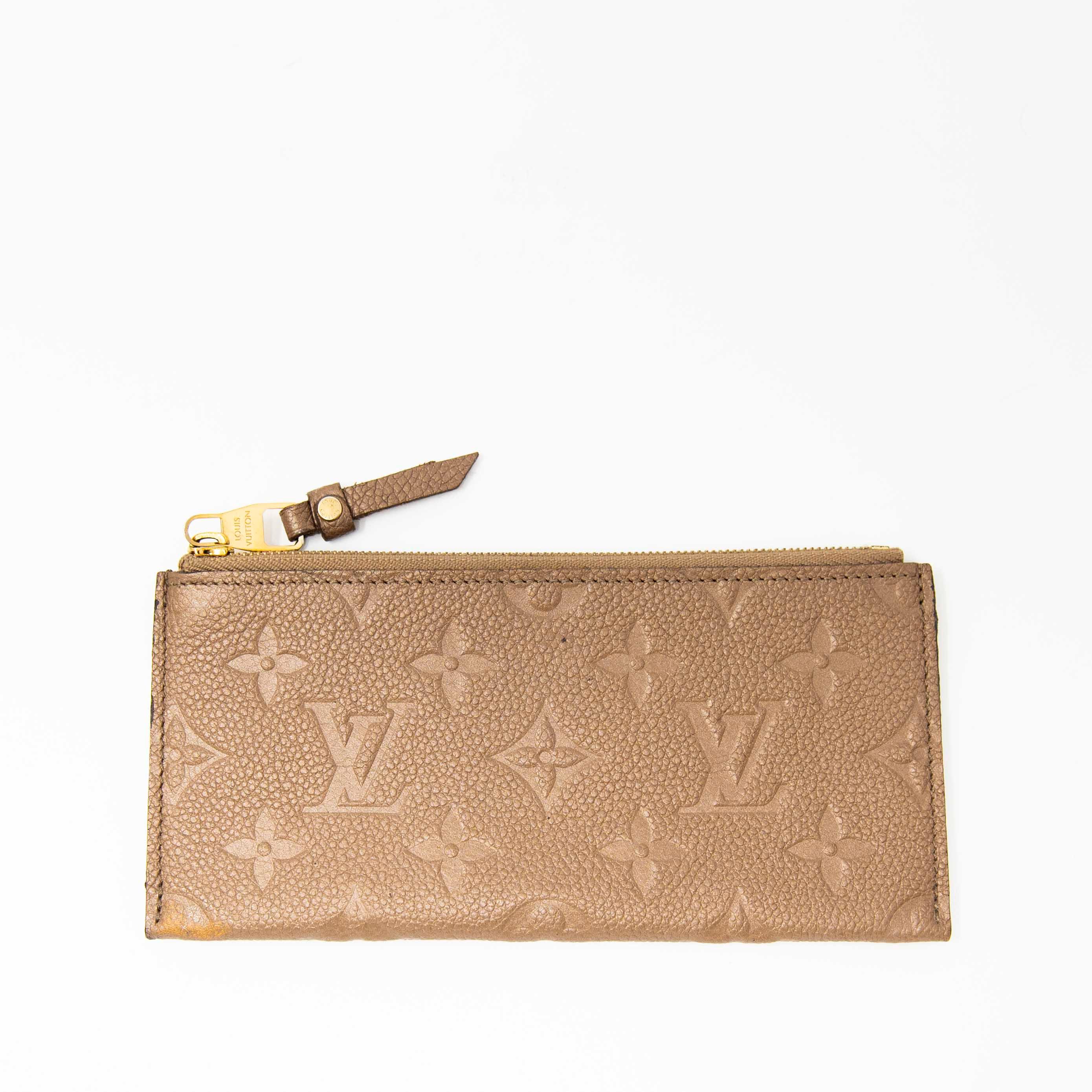 Louis Vuitton Bronze Empreinte Josephine Wallet