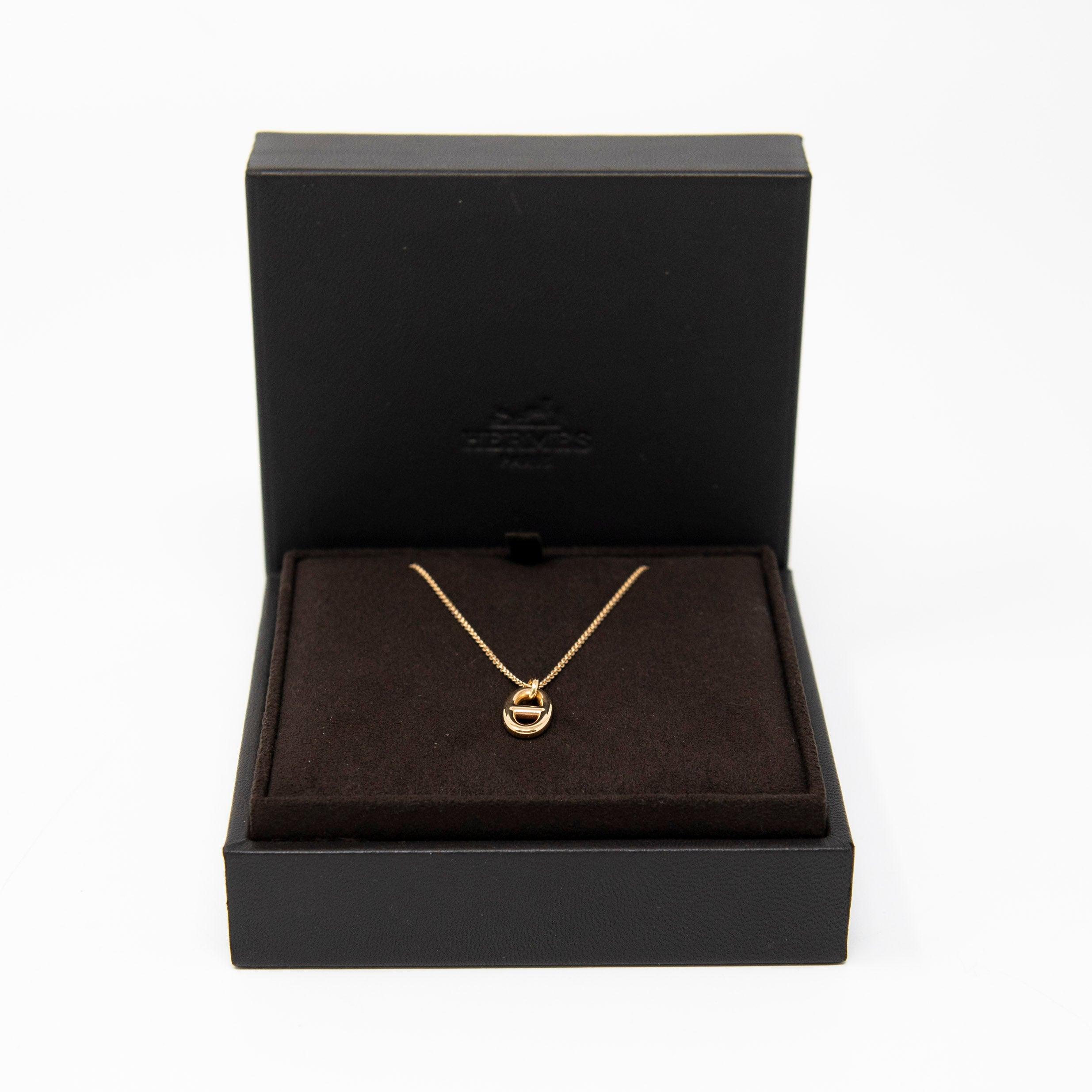 Hermes Rose Gold Farandole Pendant