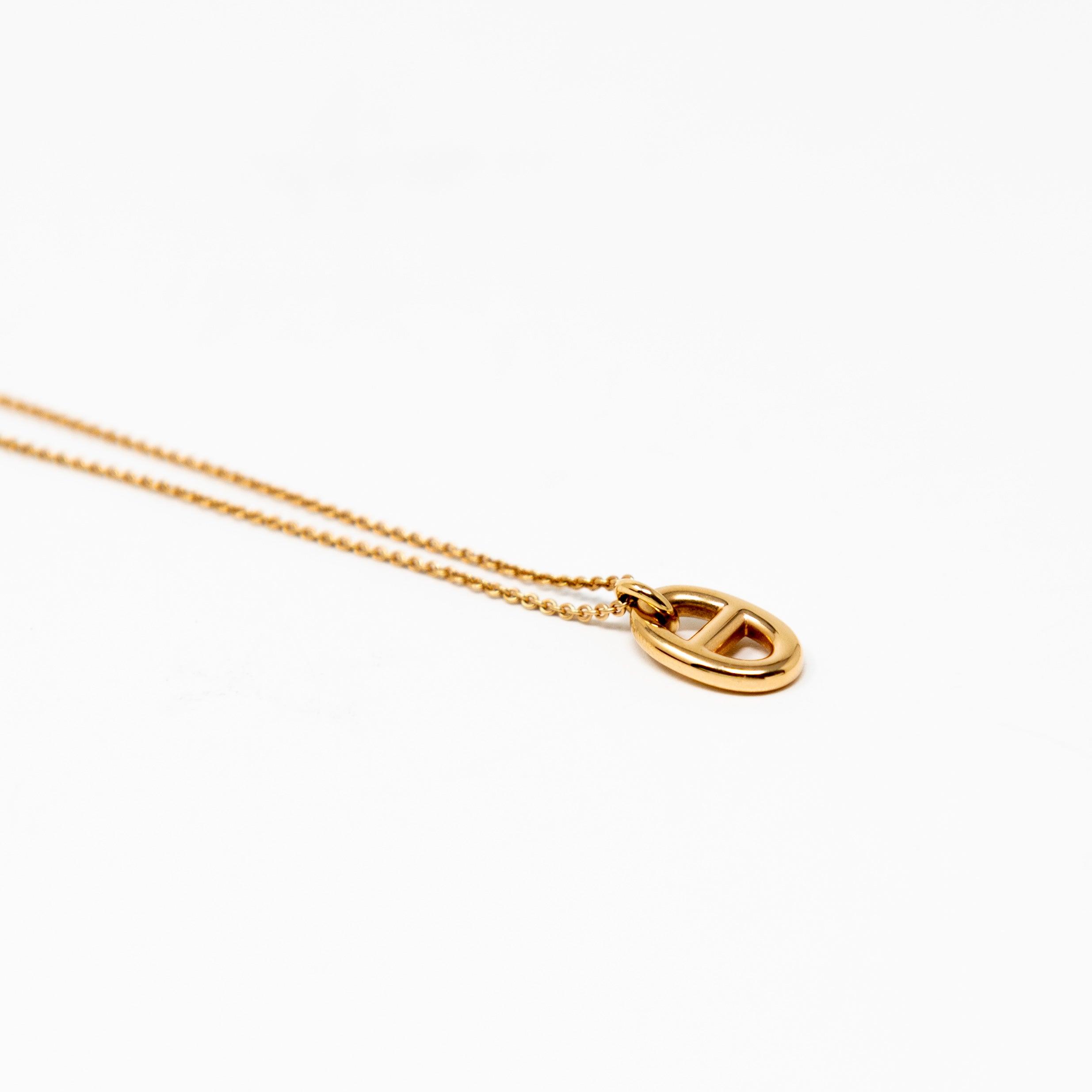 Hermes Rose Gold Farandole Pendant