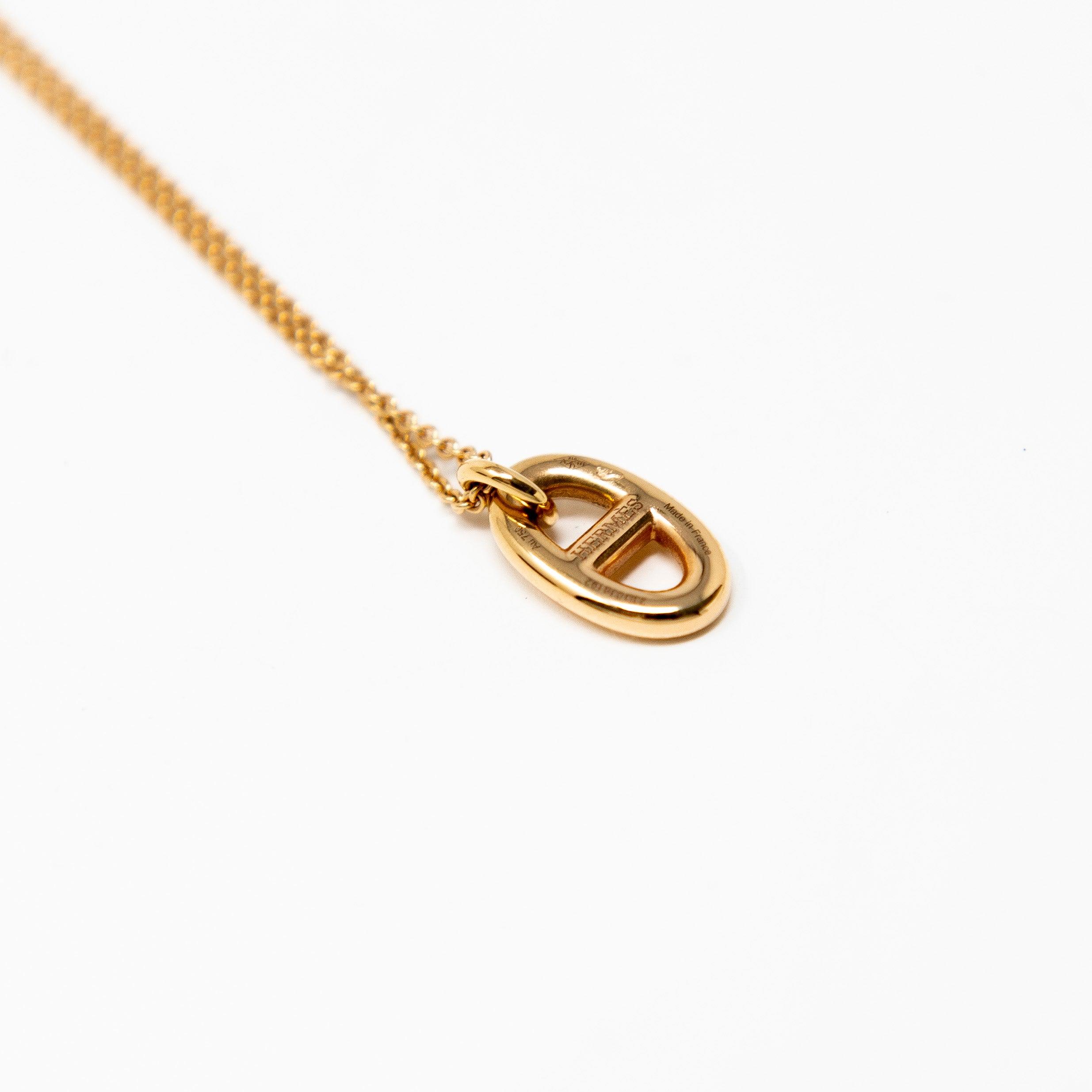 Hermes Rose Gold Farandole Pendant