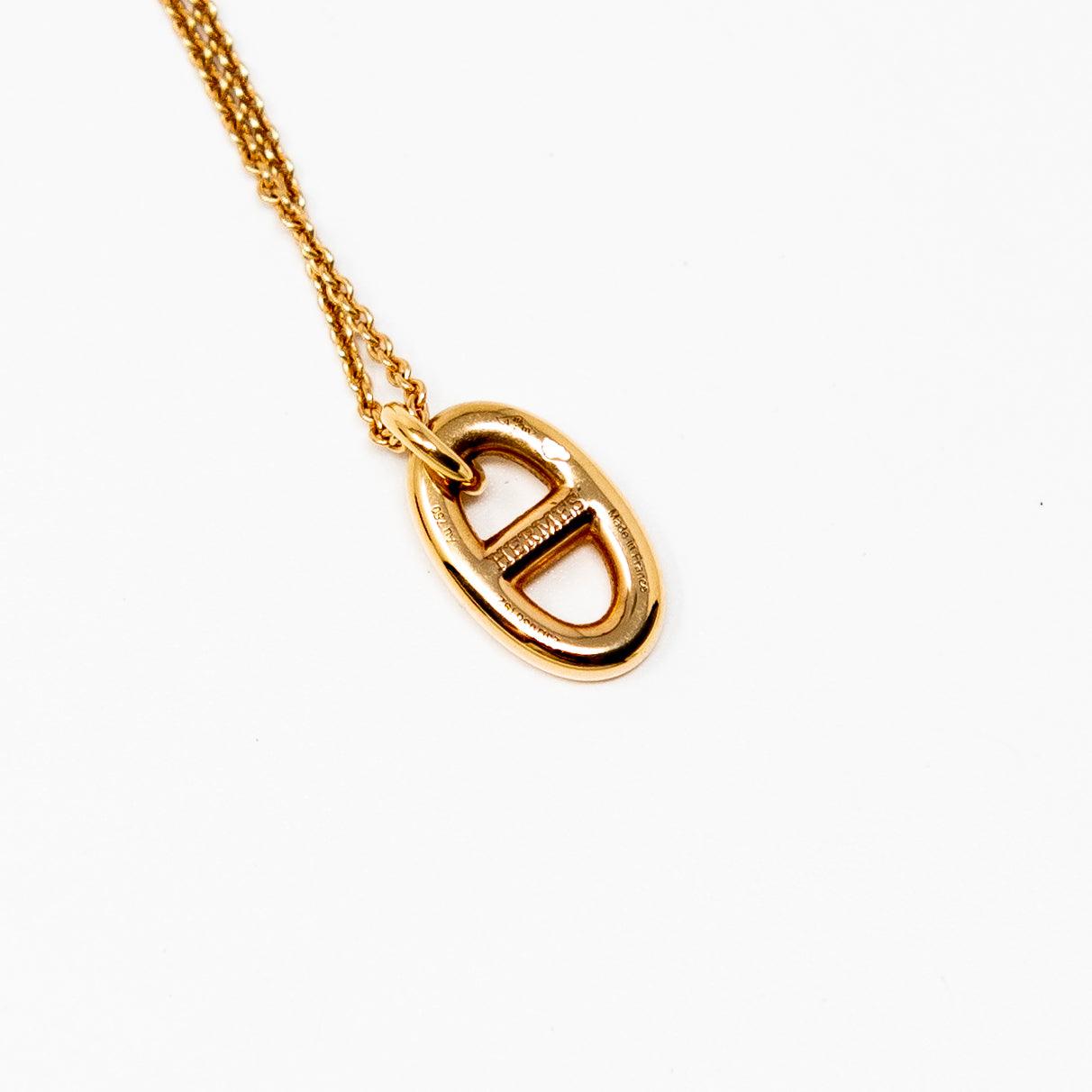 Hermes Rose Gold Farandole Pendant