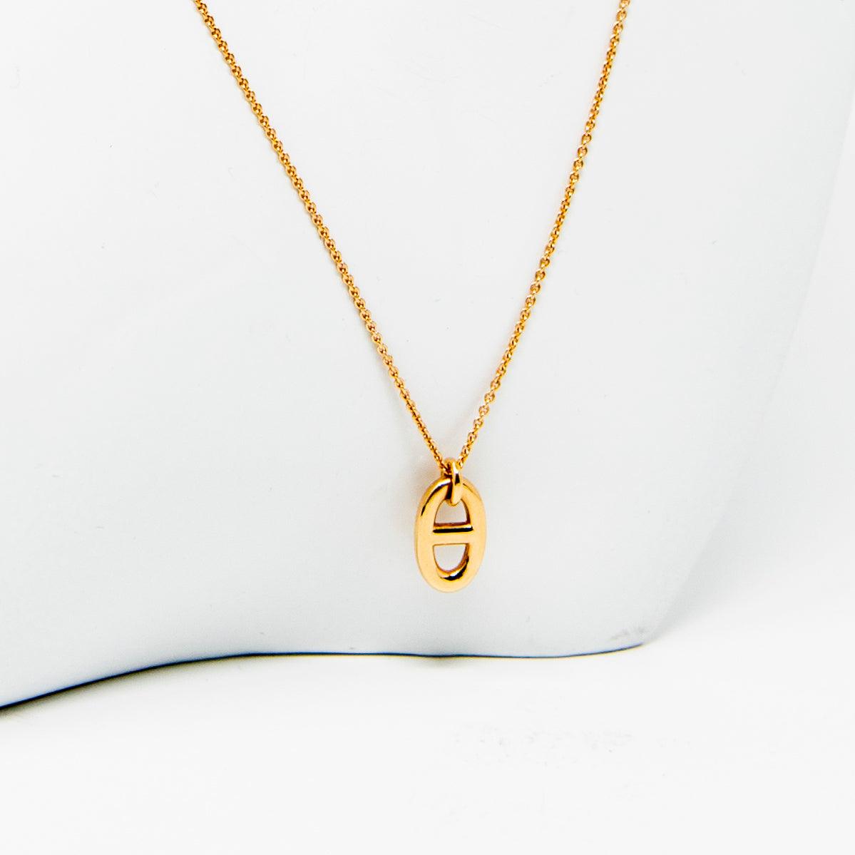 Hermes Rose Gold Farandole Pendant