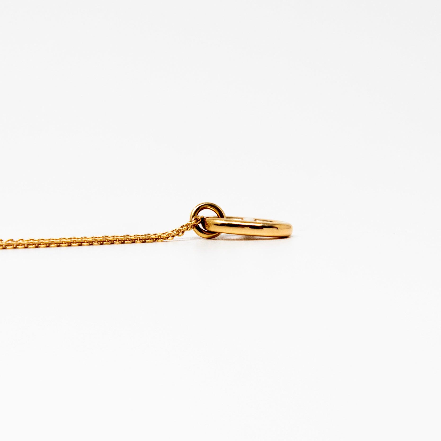 Hermes Rose Gold Farandole Pendant