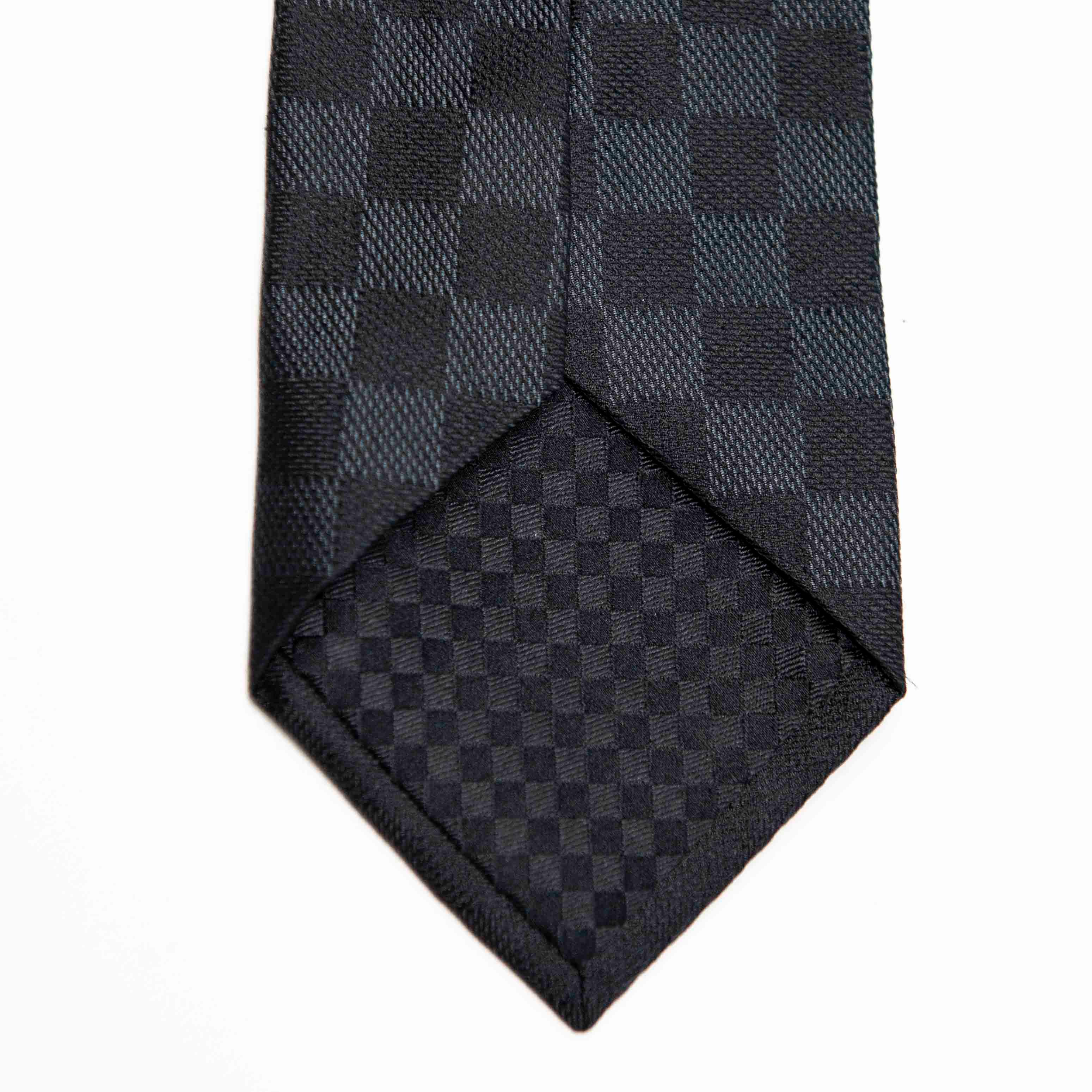 Louis Vuitton Black Damier Classique Tie