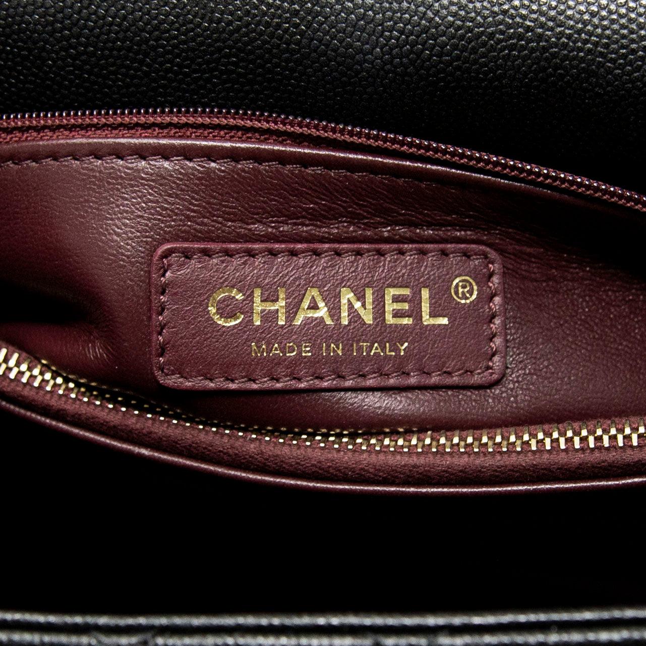 Chanel Black Medium Coco Handle