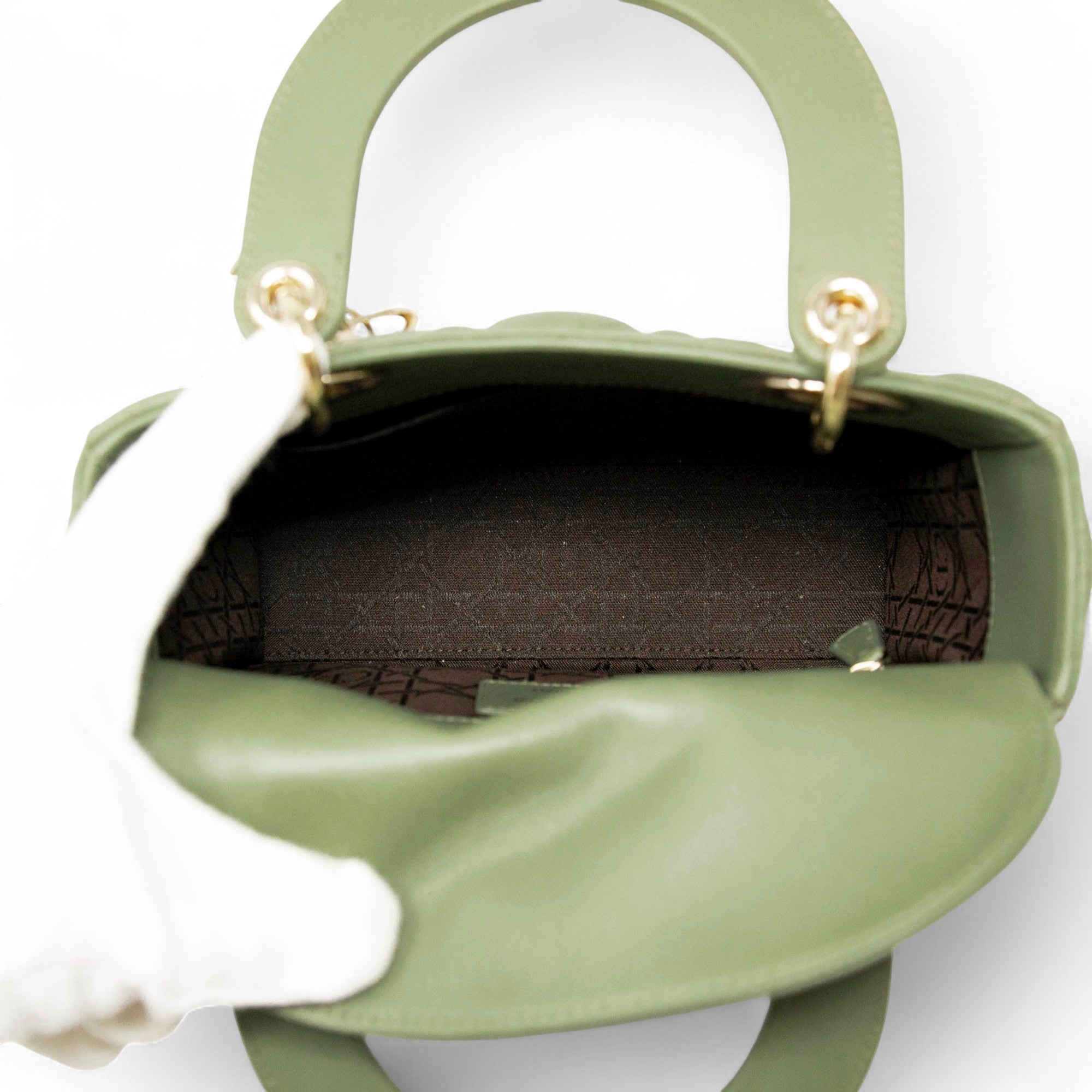 Dior Green Small Lady Dior
