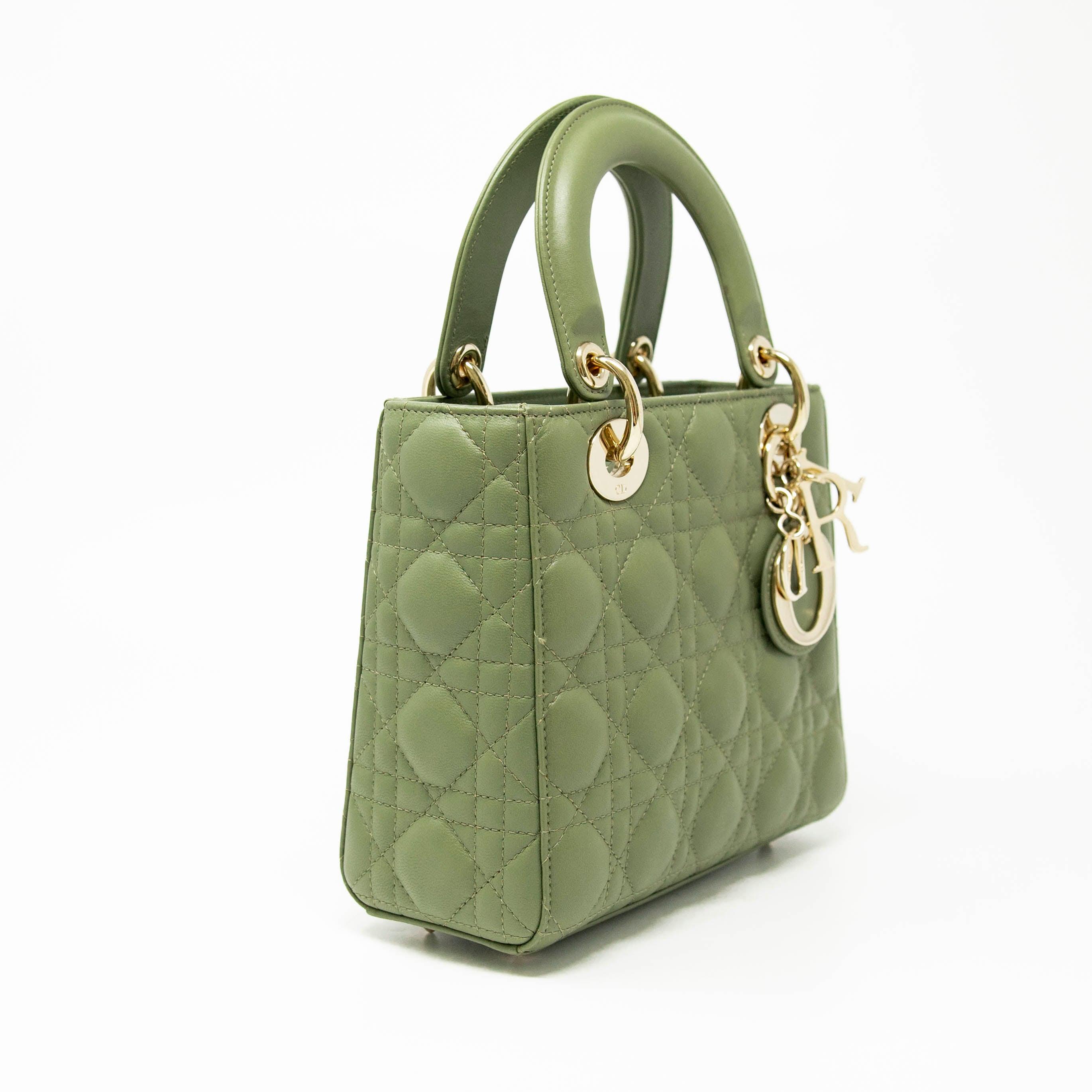 Dior Green Small Lady Dior