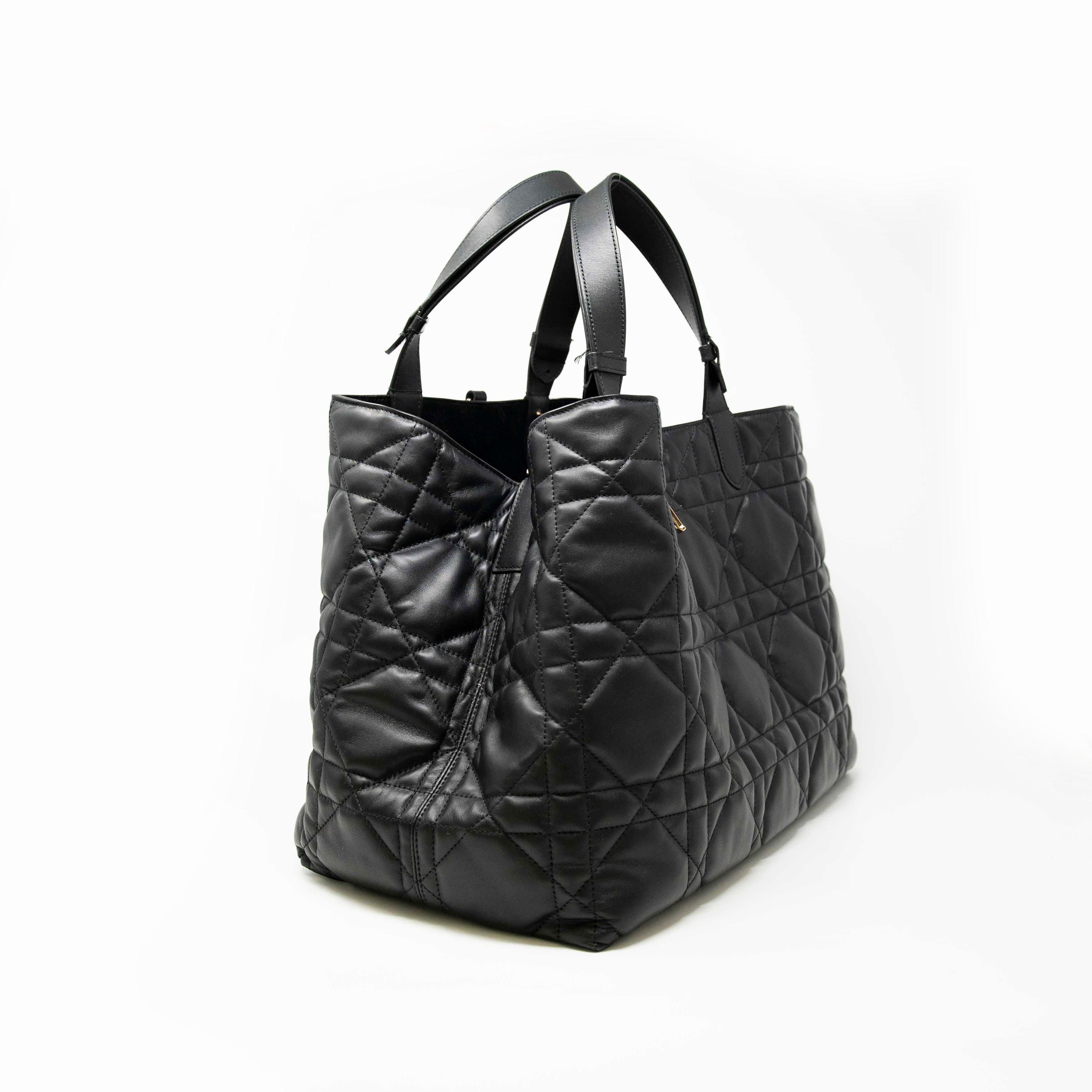 Dior Black Large Toujours Tote