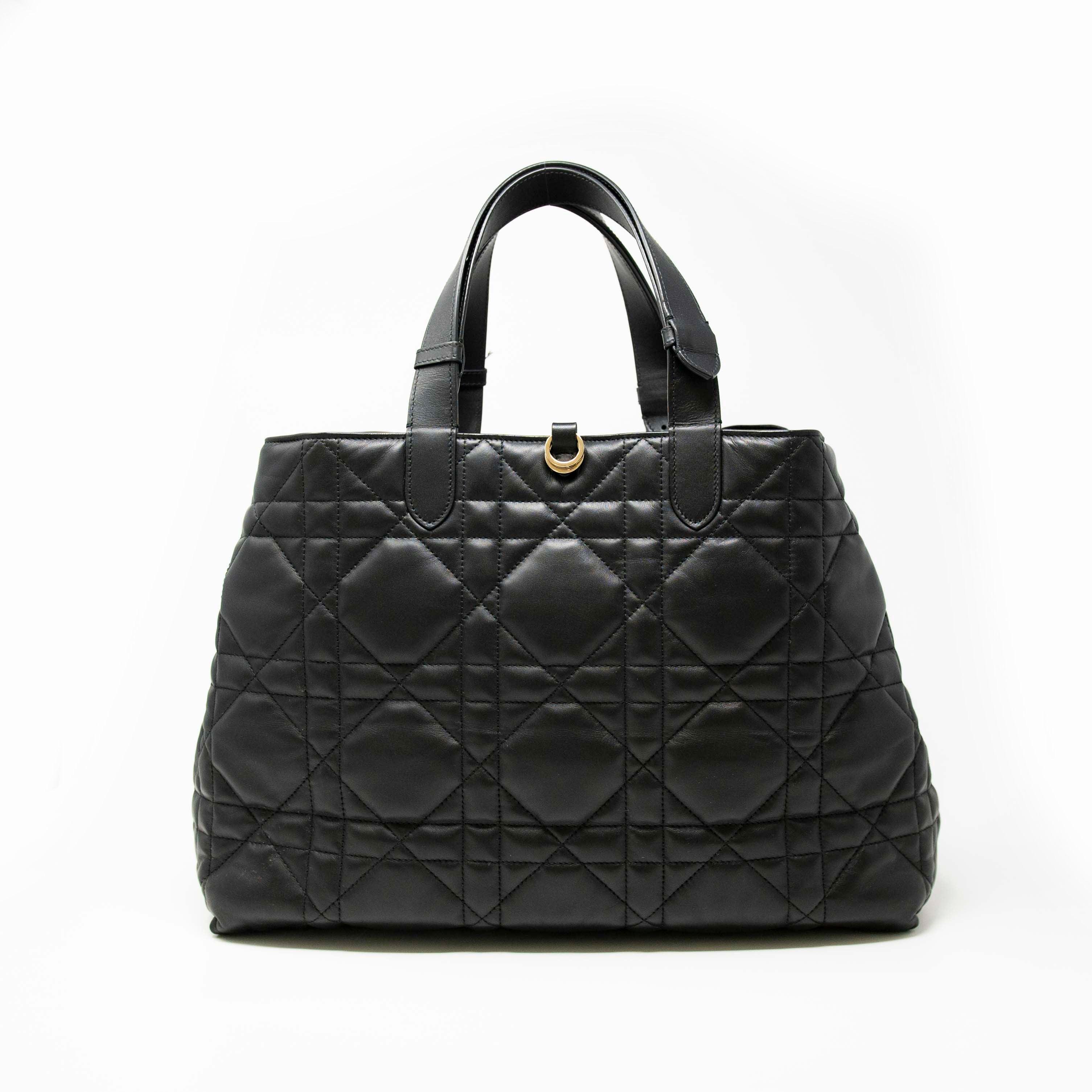 Dior Black Large Toujours Tote