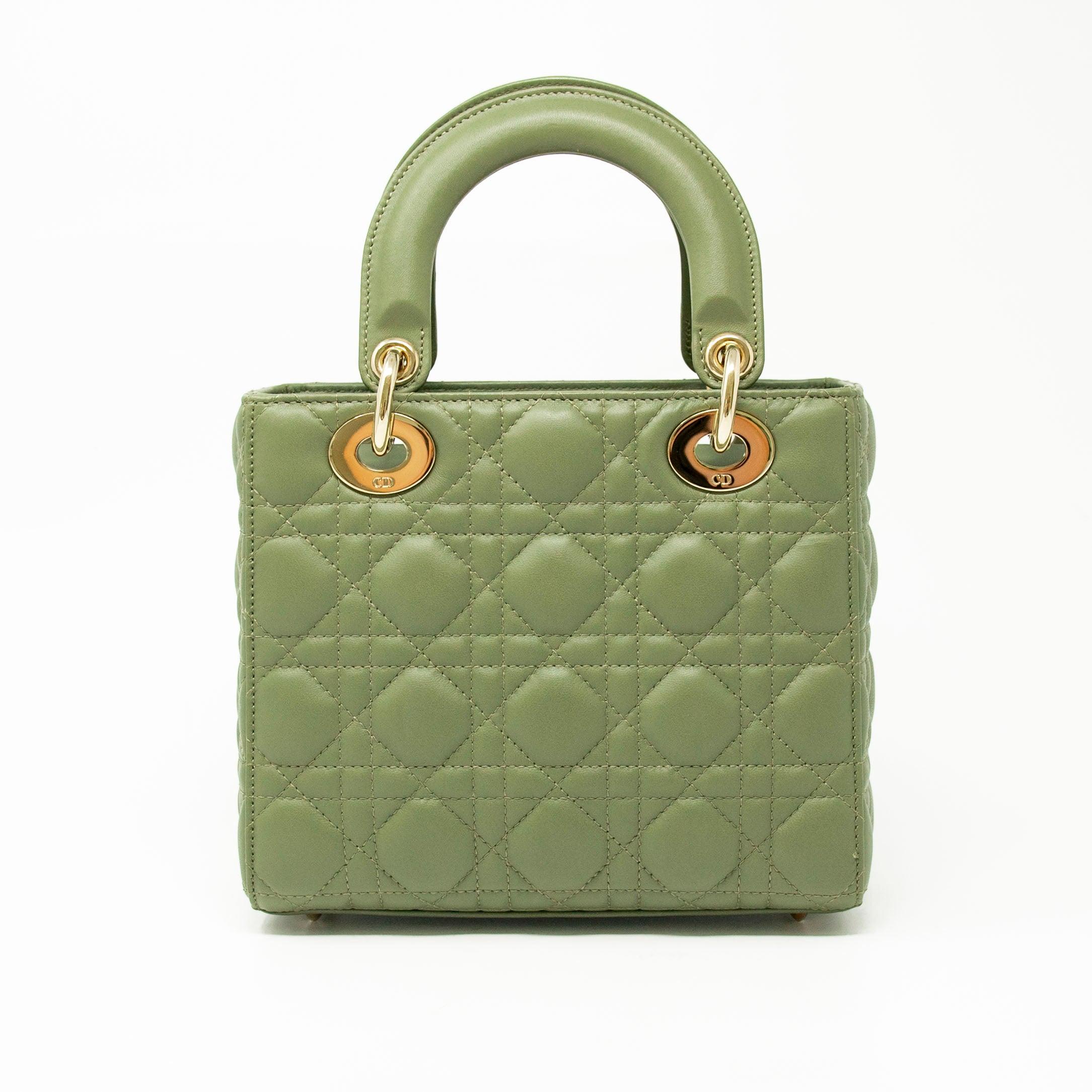 Dior Green Small Lady Dior