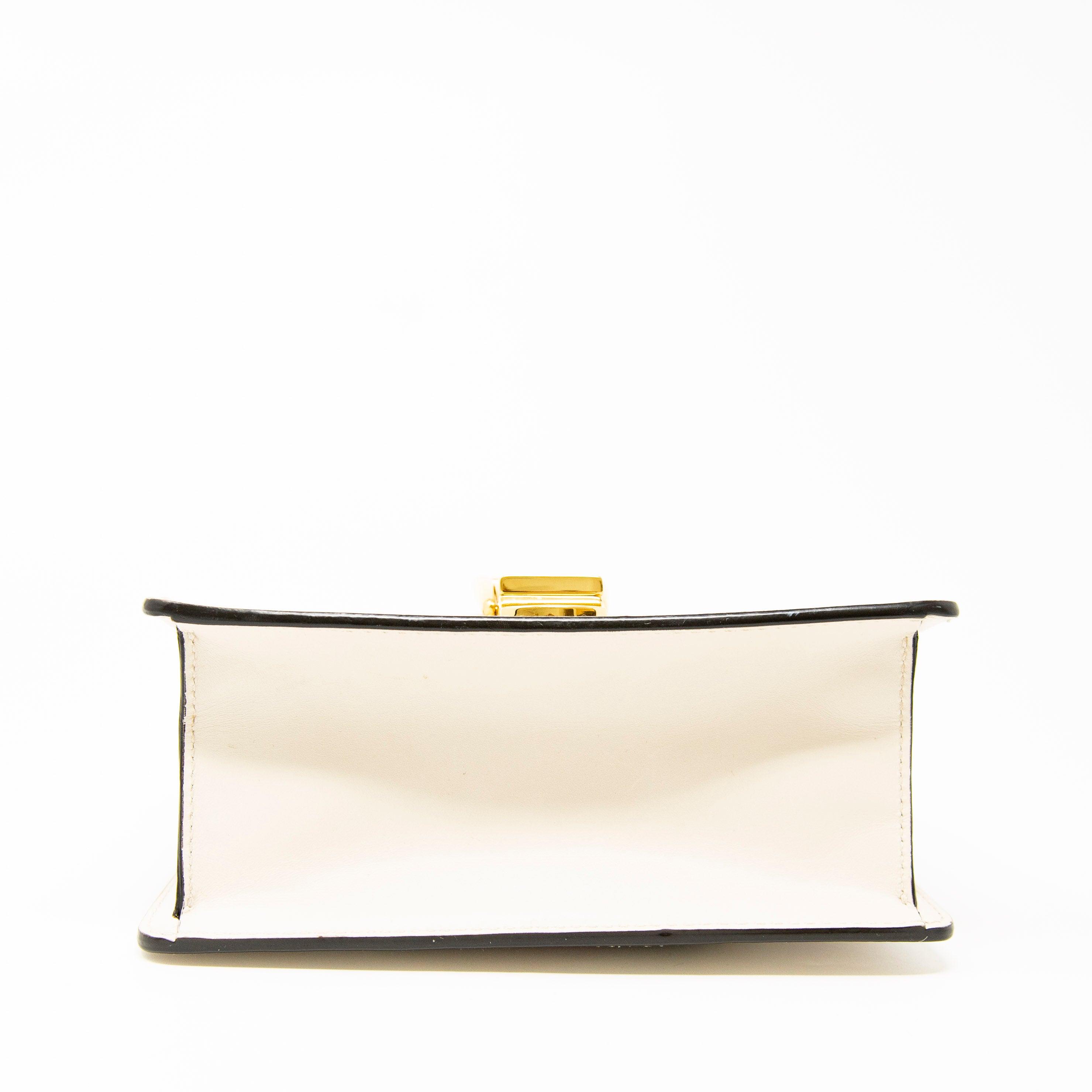 Gucci white mini sylvie bag online