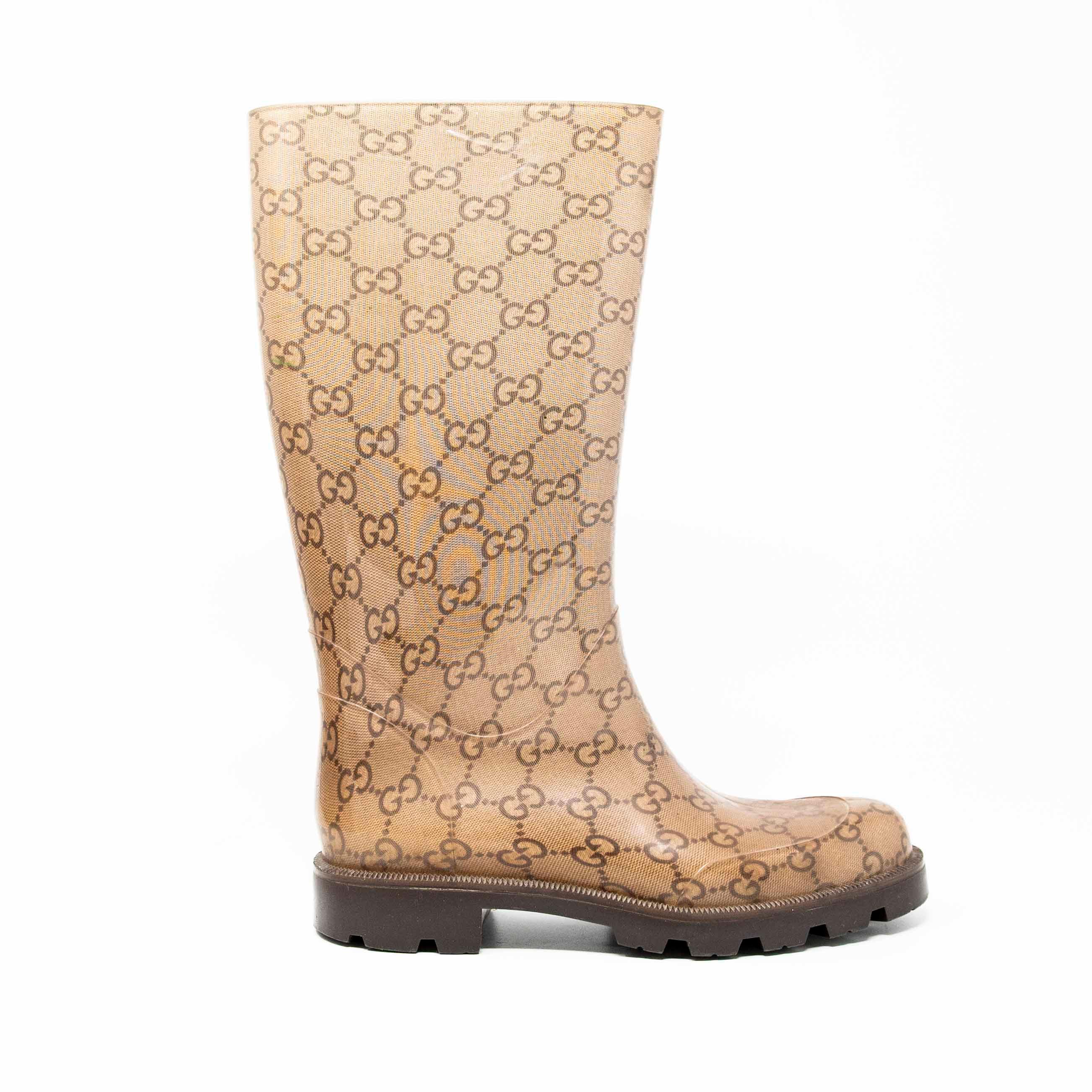 Gucci brown boots on sale