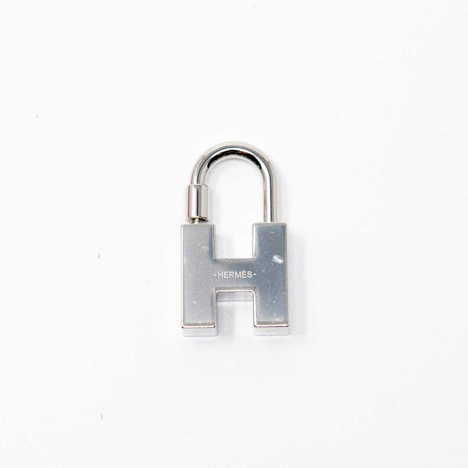 Hermes Cadena Rainbow Key Ring